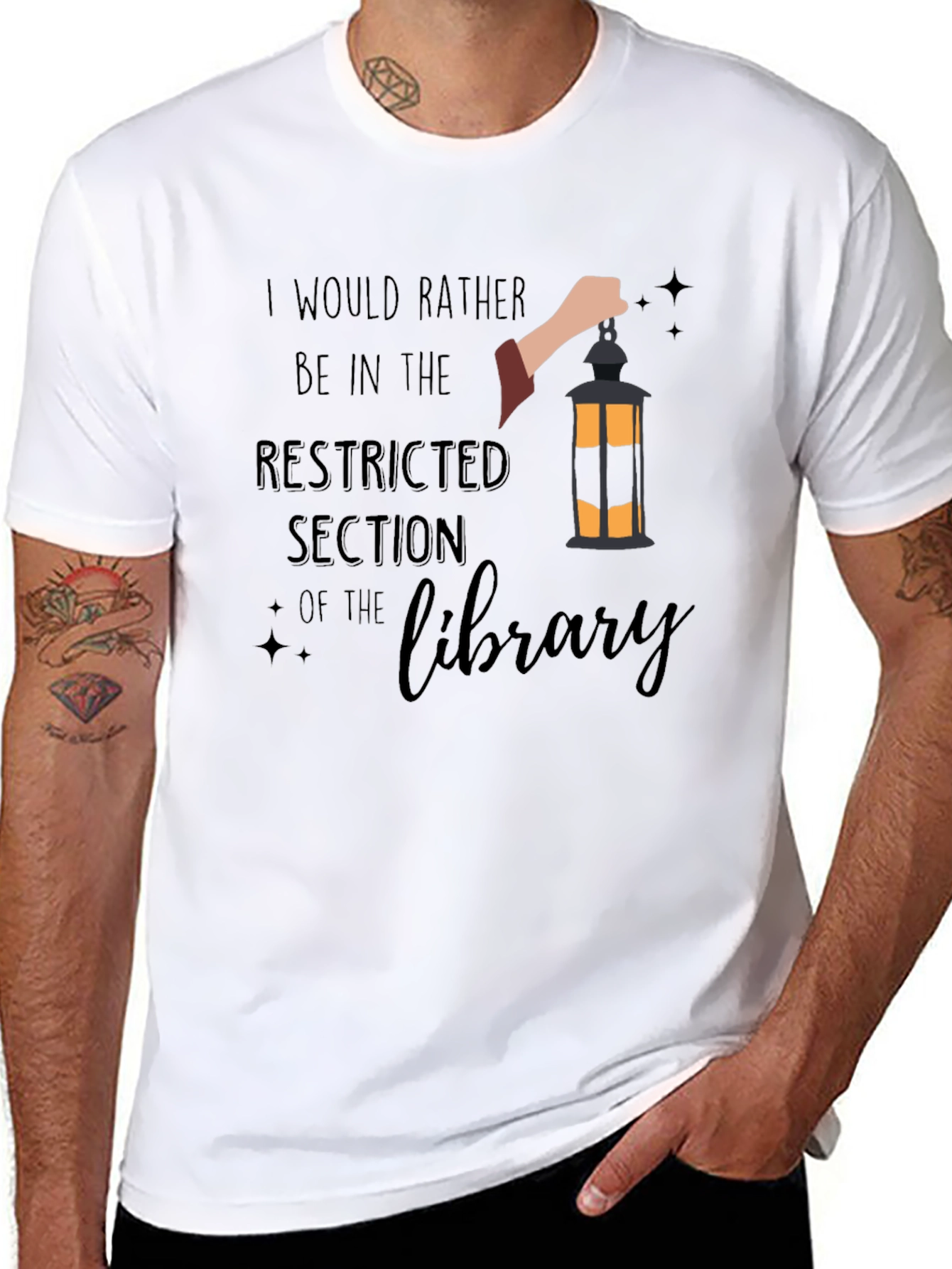 Restricted Section Library T-Shirt