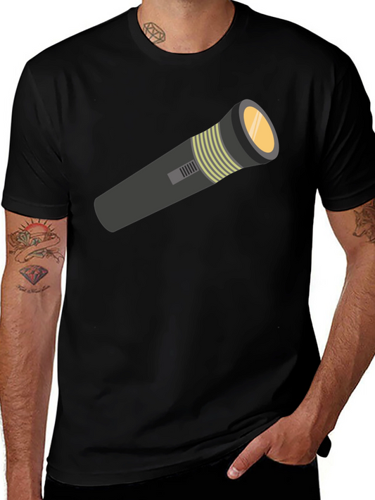 Flashlight Graphic Tee - Stylish Comfort
