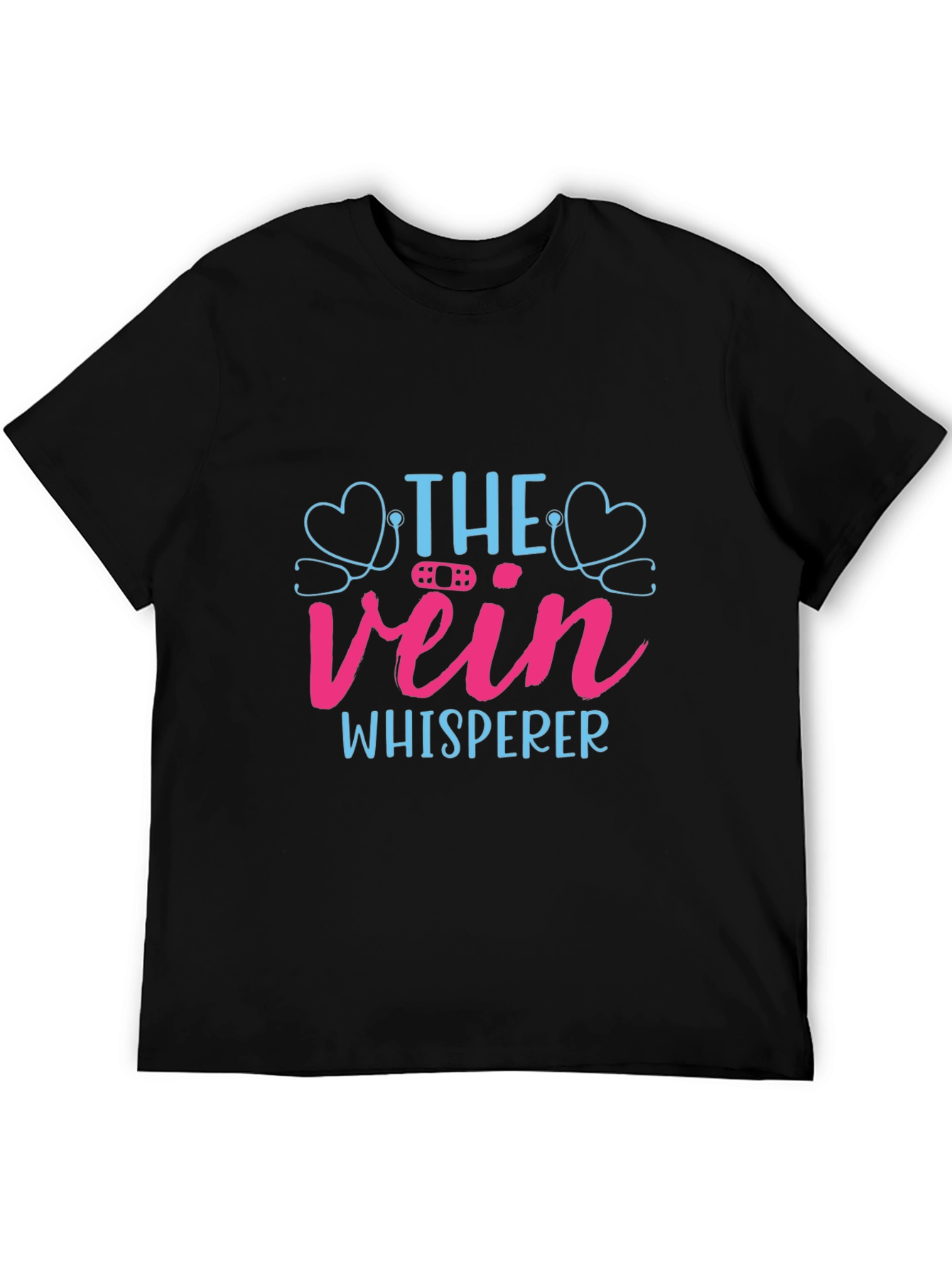 The Vein Whisperer Black T-Shirt