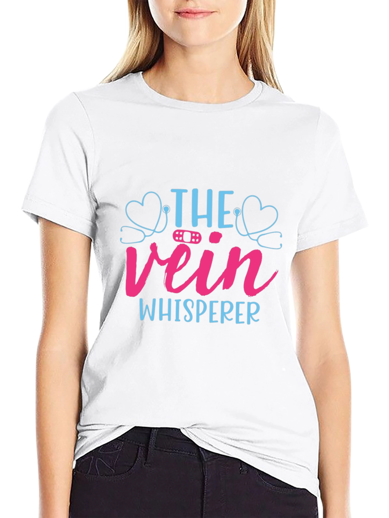 The Vein Whisperer Black T-Shirt