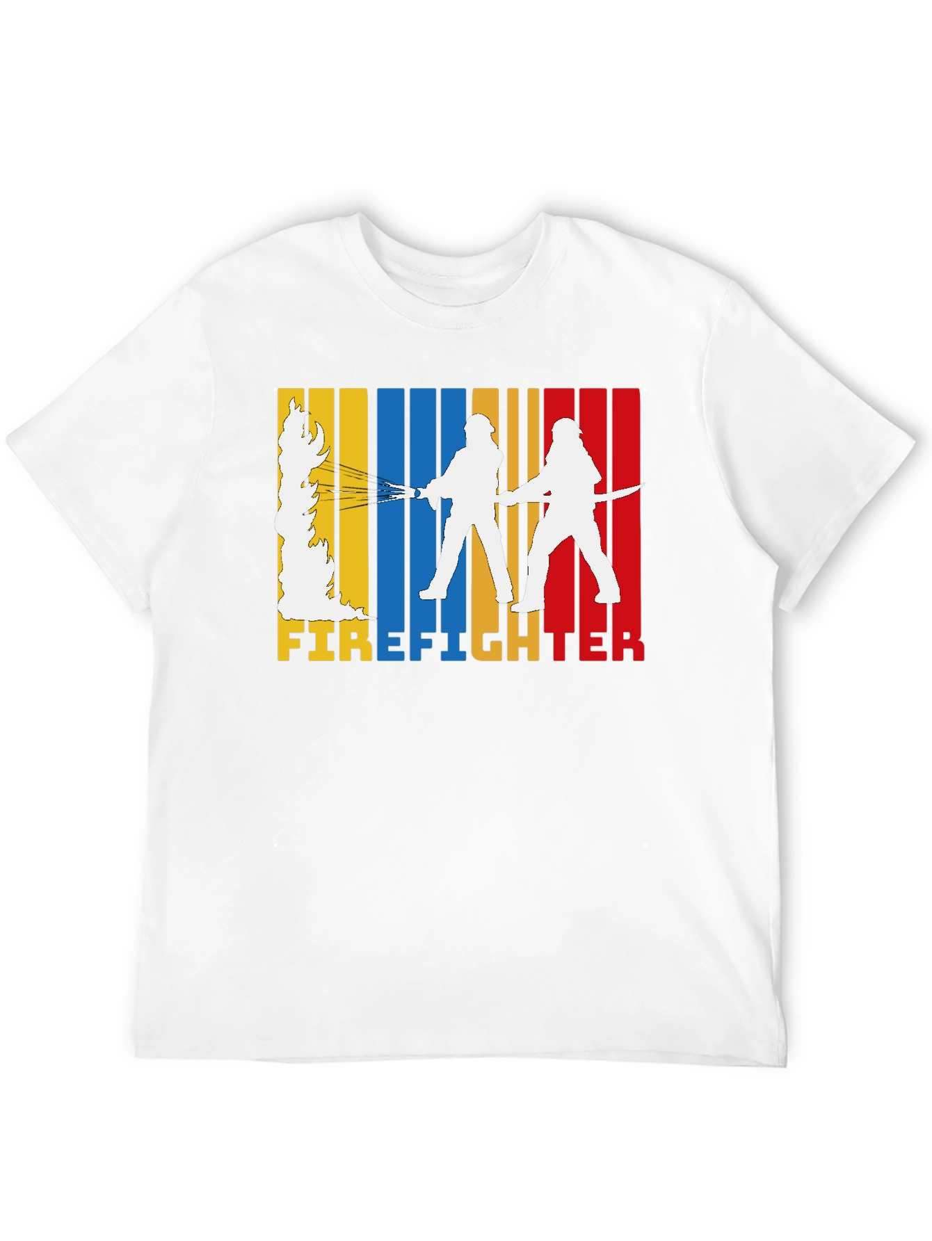 Firefighter Graphic Tee - Black