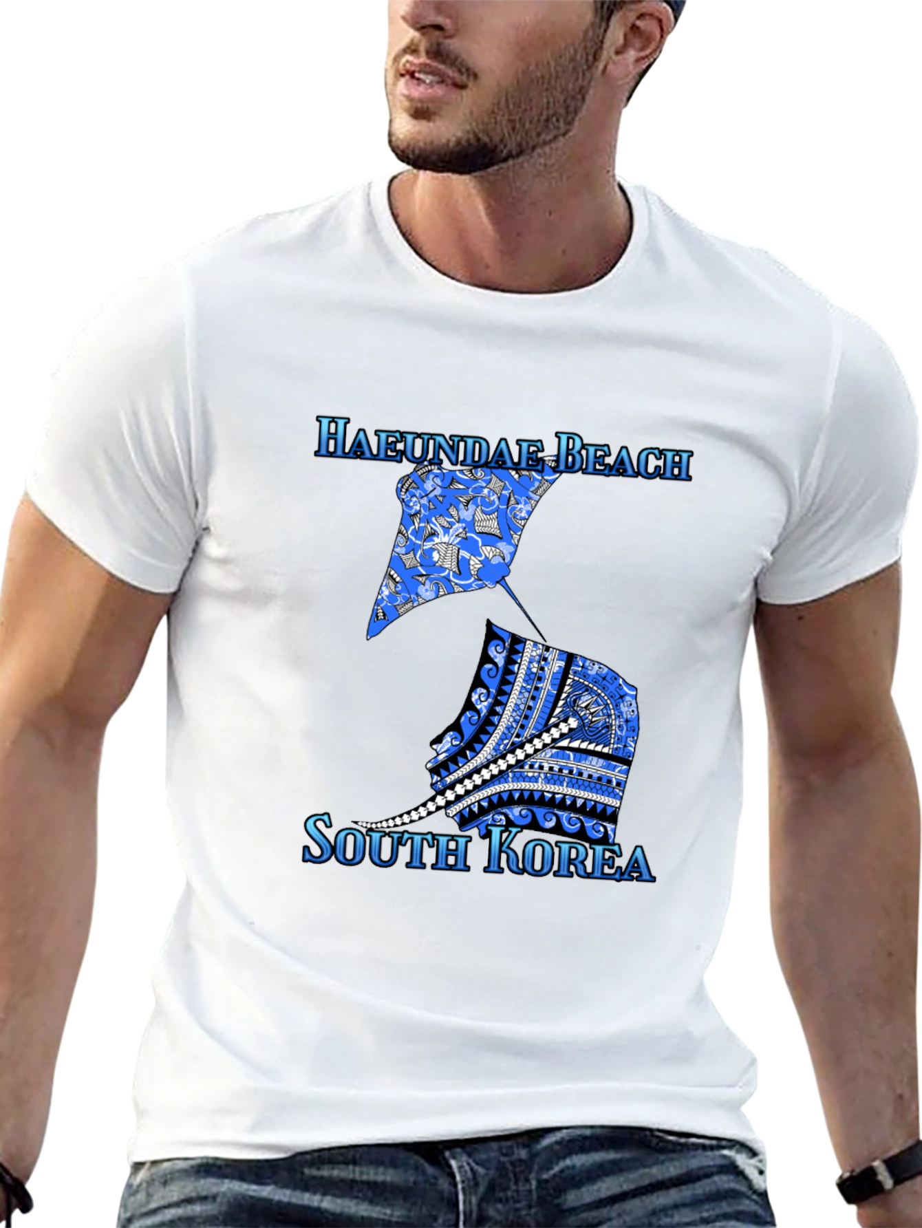 Haeundae Beach South Korea Graphic Tee