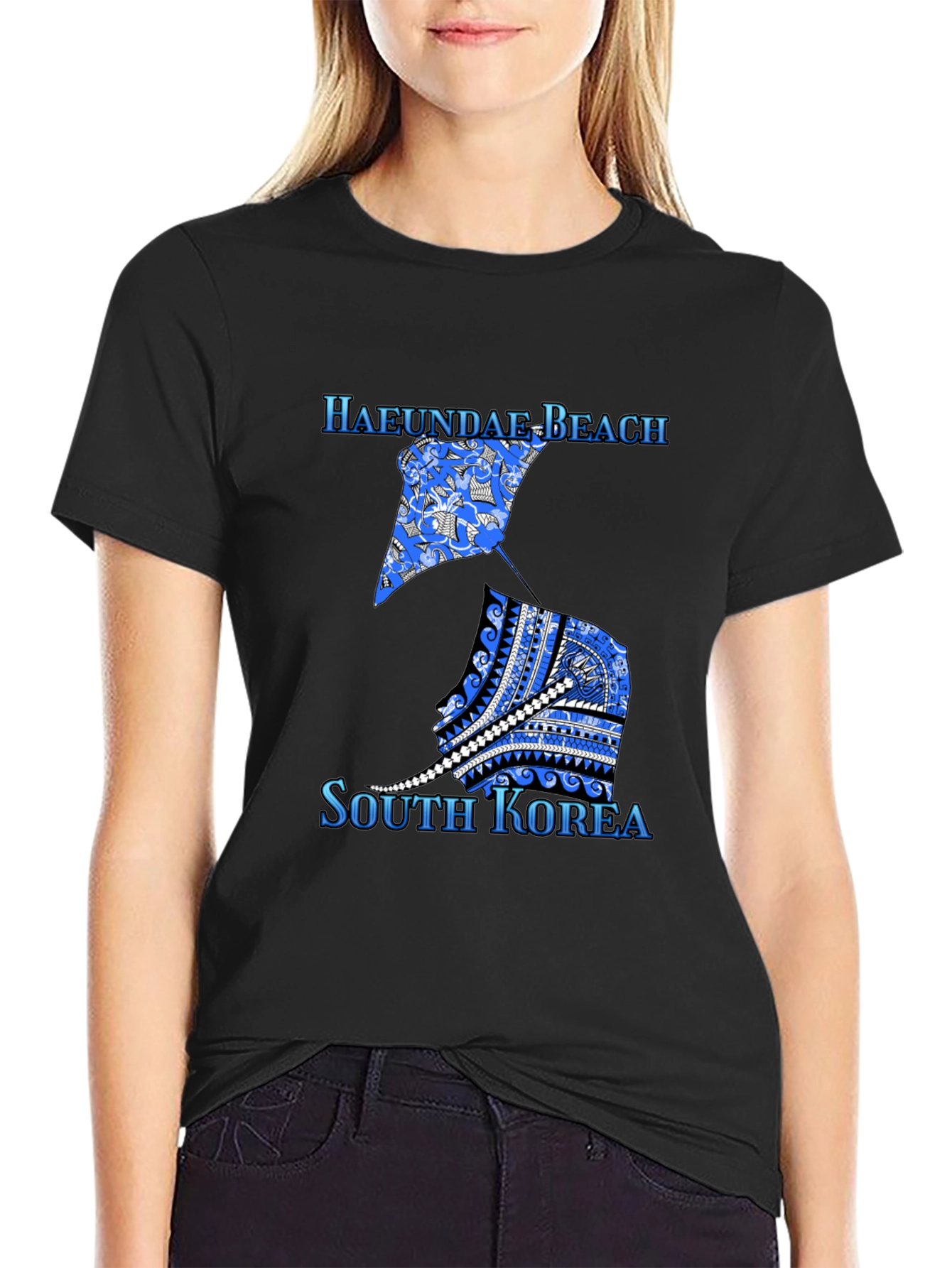 Haeundae Beach South Korea Graphic Tee