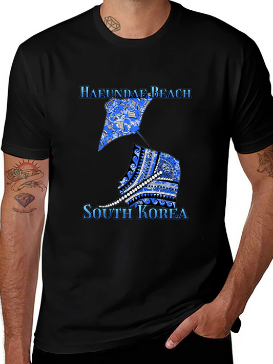 Haeundae Beach South Korea Graphic Tee