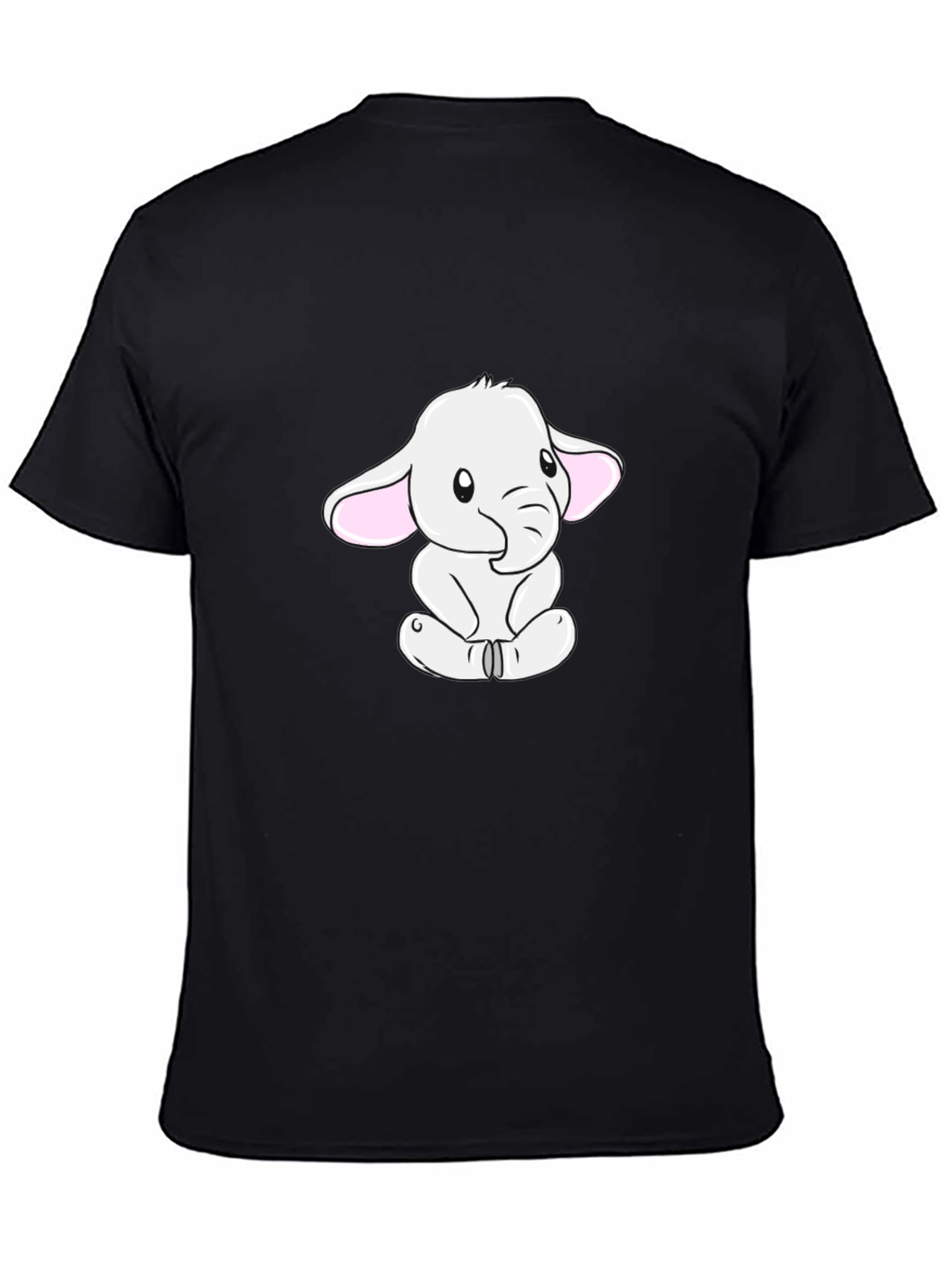 Cute Elephant Graphic T-Shirt - Soft Cotton Blend