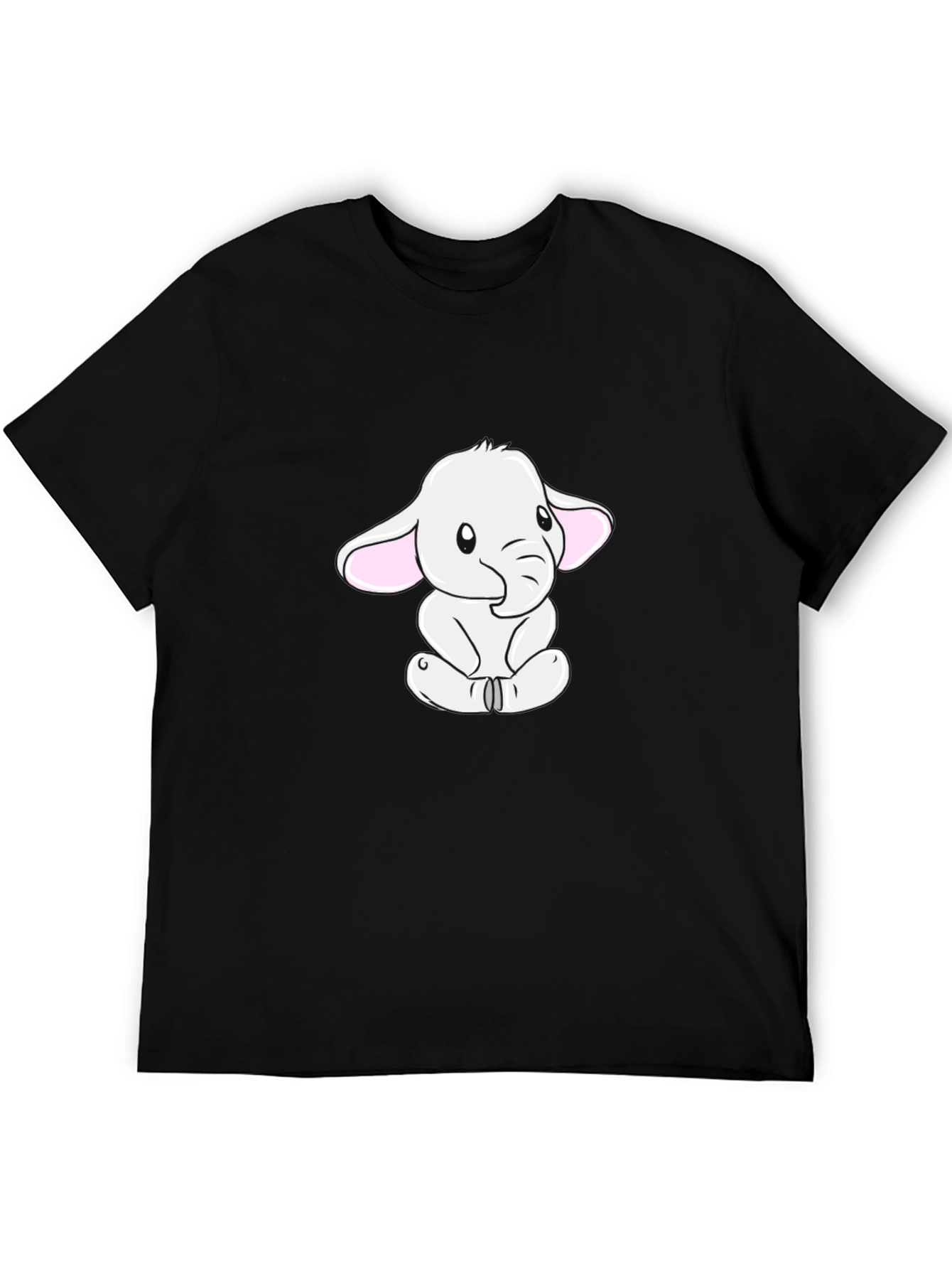 Cute Elephant Graphic T-Shirt - Soft Cotton Blend