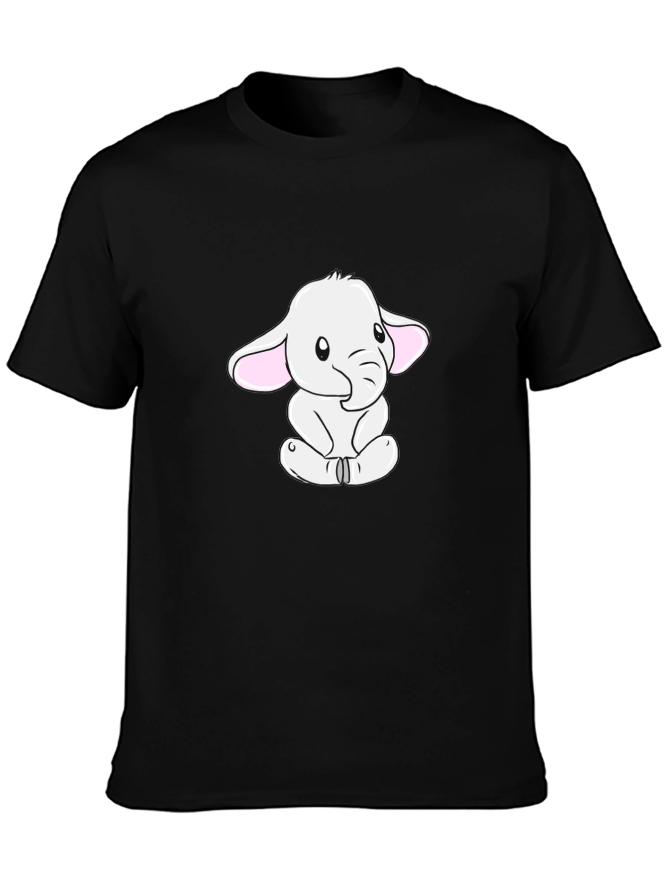 Cute Elephant Graphic T-Shirt - Soft Cotton Blend