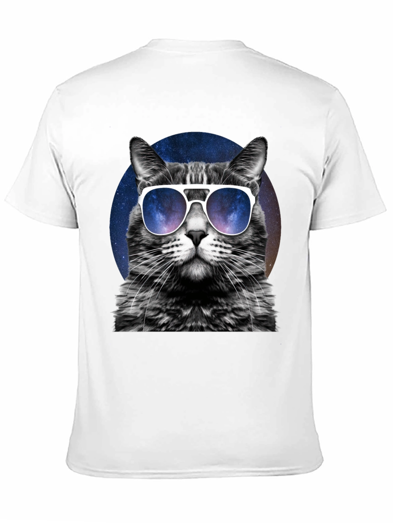 Cool Cat T-Shirt - Galaxy Shades