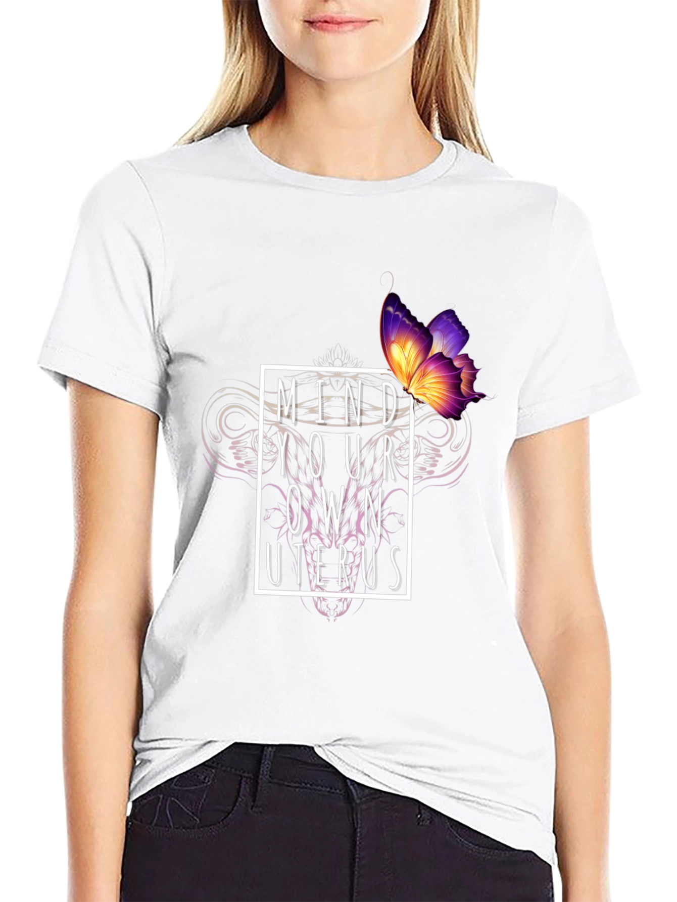 Mind Your Own Uterus Graphic Tee