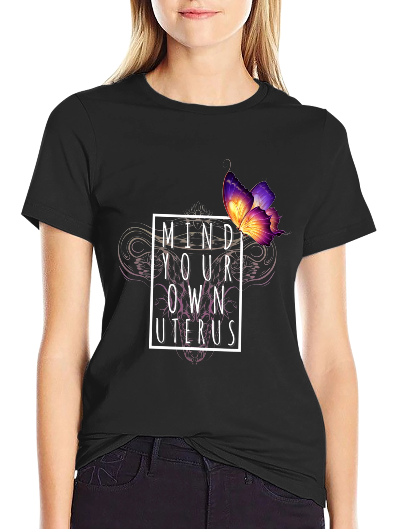 Mind Your Own Uterus Graphic Tee