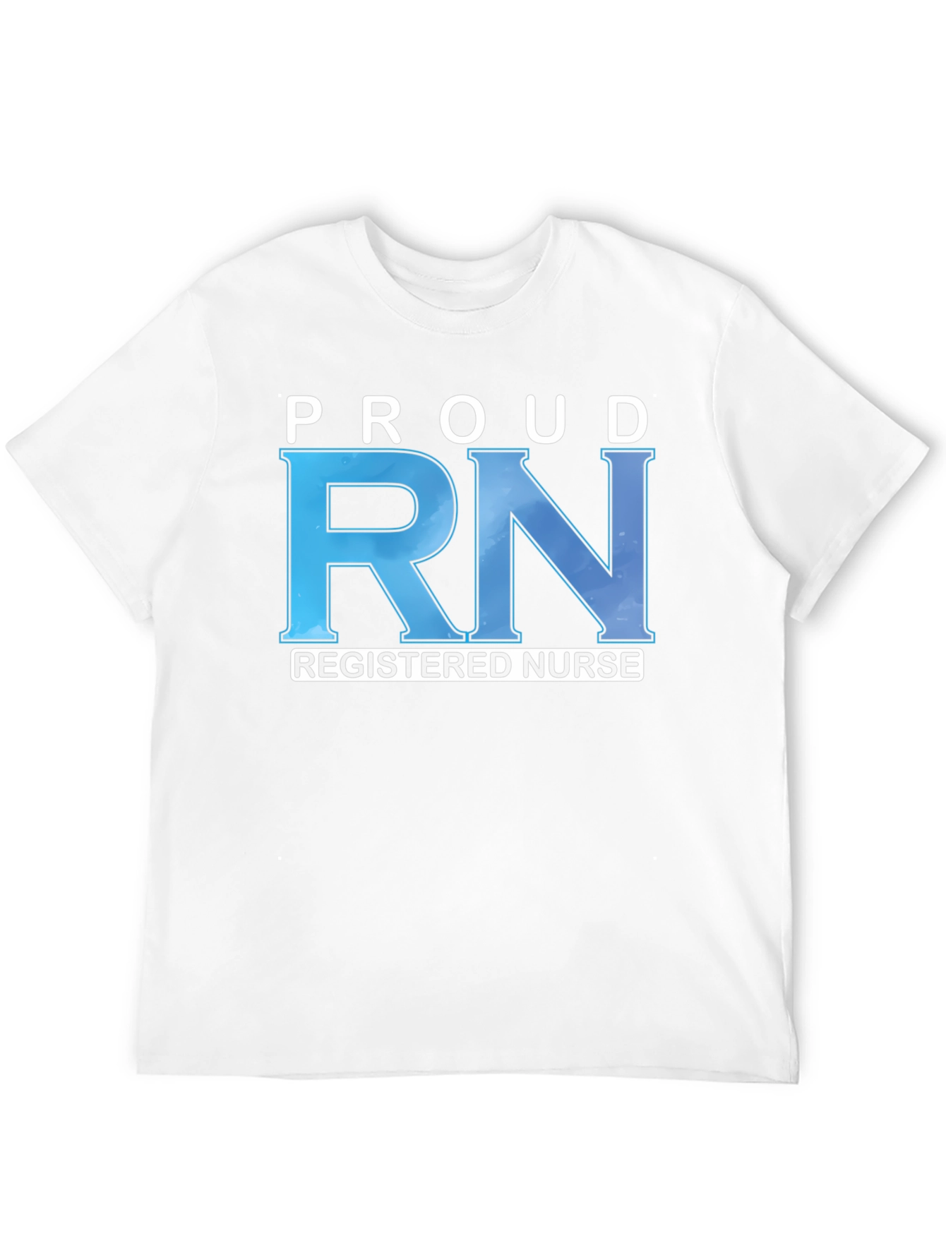 Proud RN Registered Nurse Graphic T-Shirt