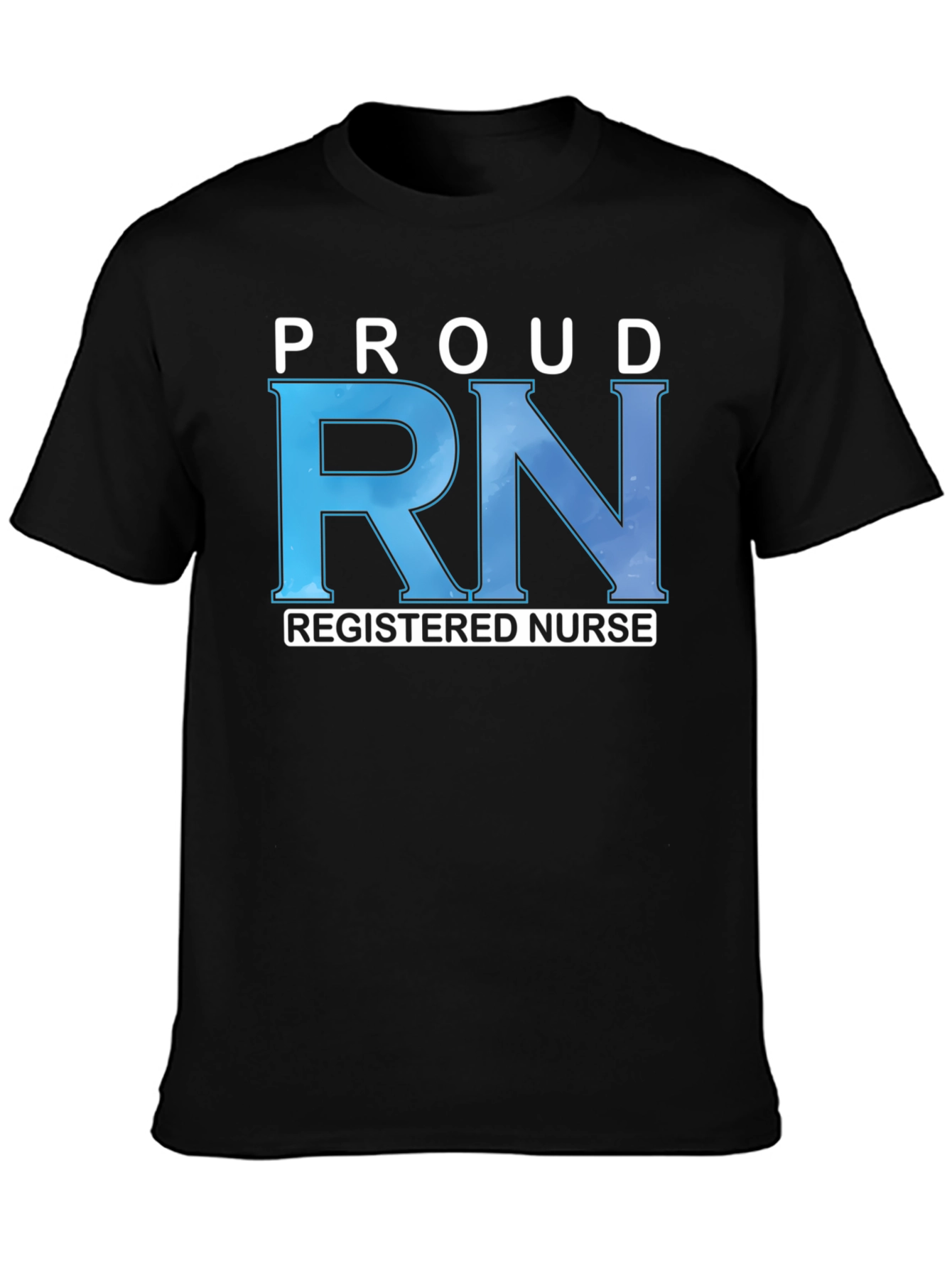 Proud RN Registered Nurse Graphic T-Shirt