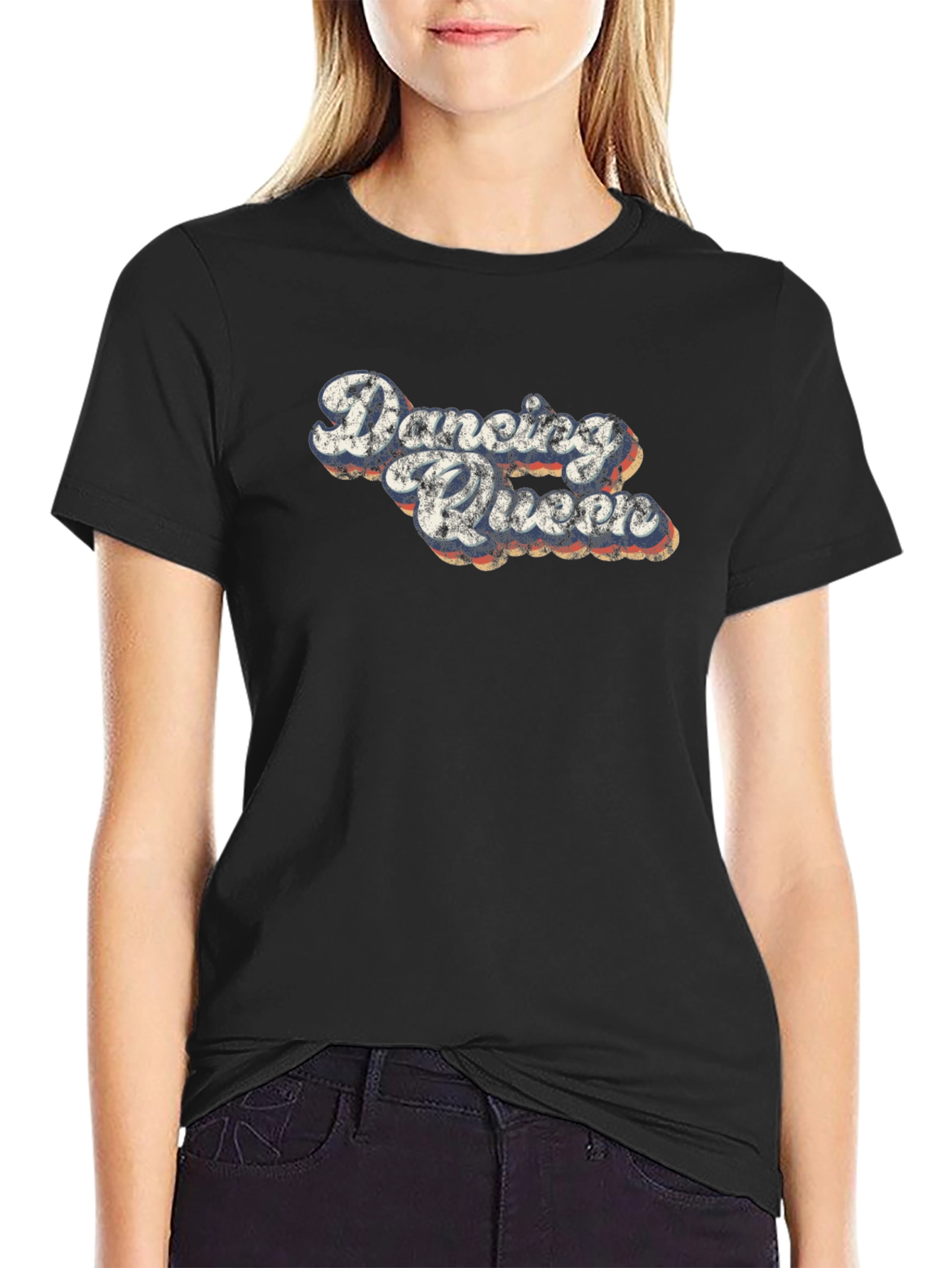 Dancing Queen Retro Graphic T-Shirt