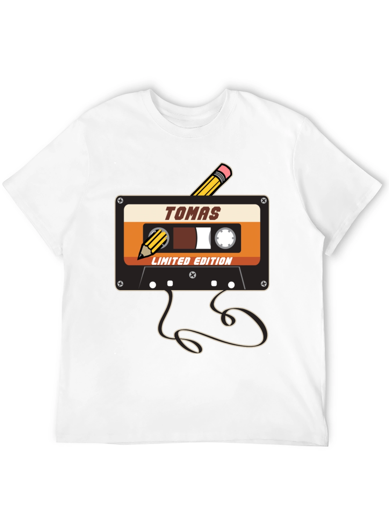Tomas Limited Edition Cassette Tape Graphic Tee