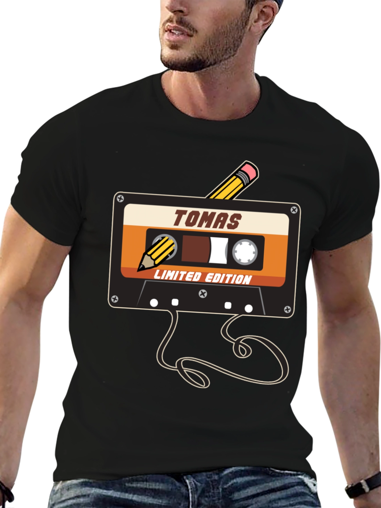 Tomas Limited Edition Cassette Tape Graphic Tee