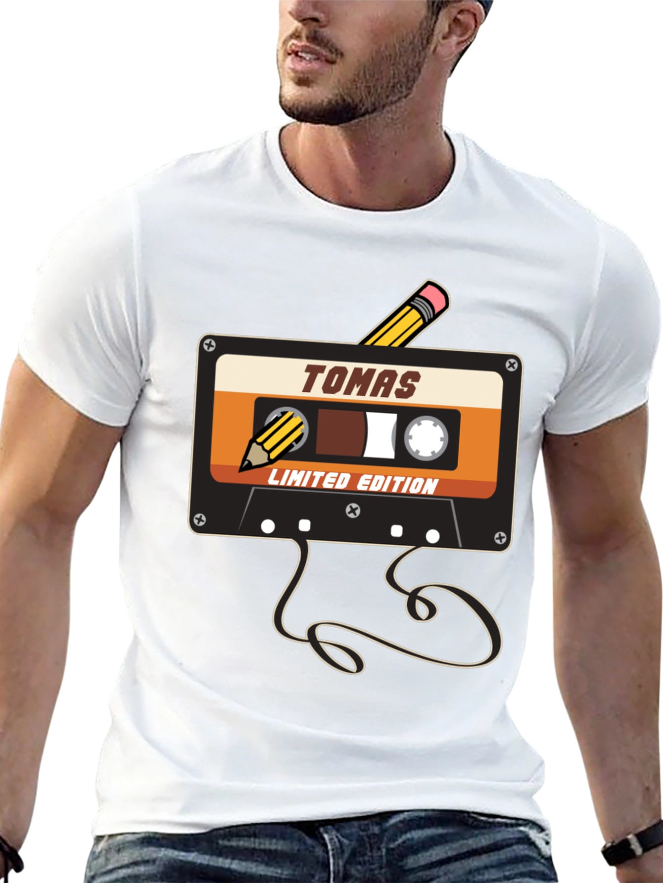 Tomas Limited Edition Cassette Tape Graphic Tee