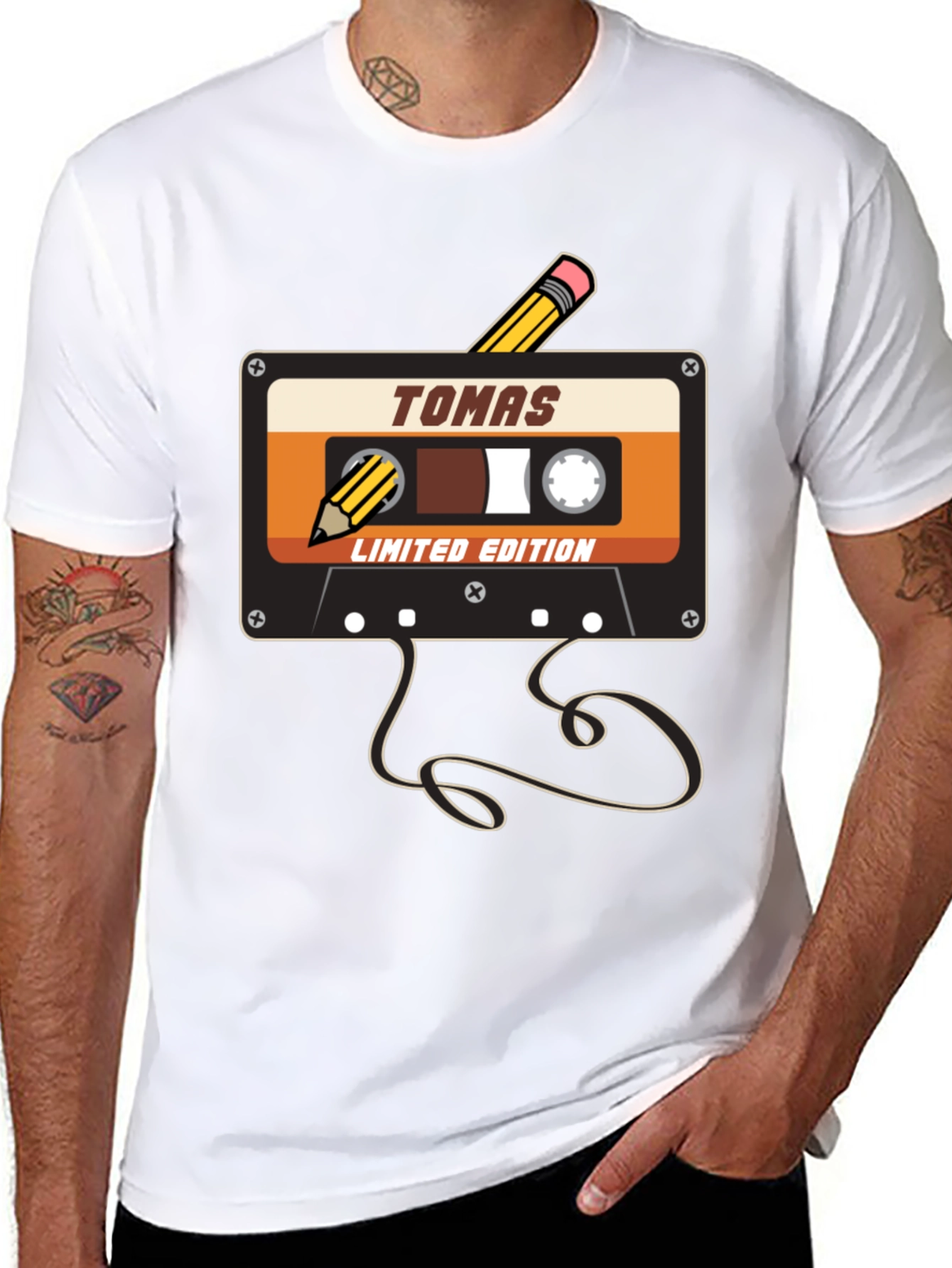 Tomas Limited Edition Cassette Tape Graphic Tee