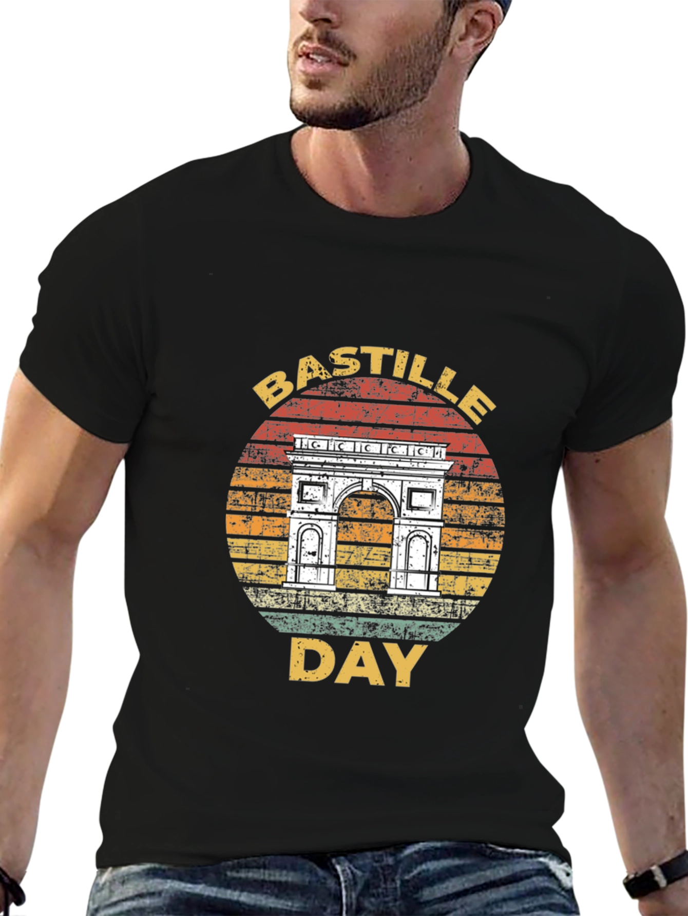 Bastille Day Graphic T-Shirt