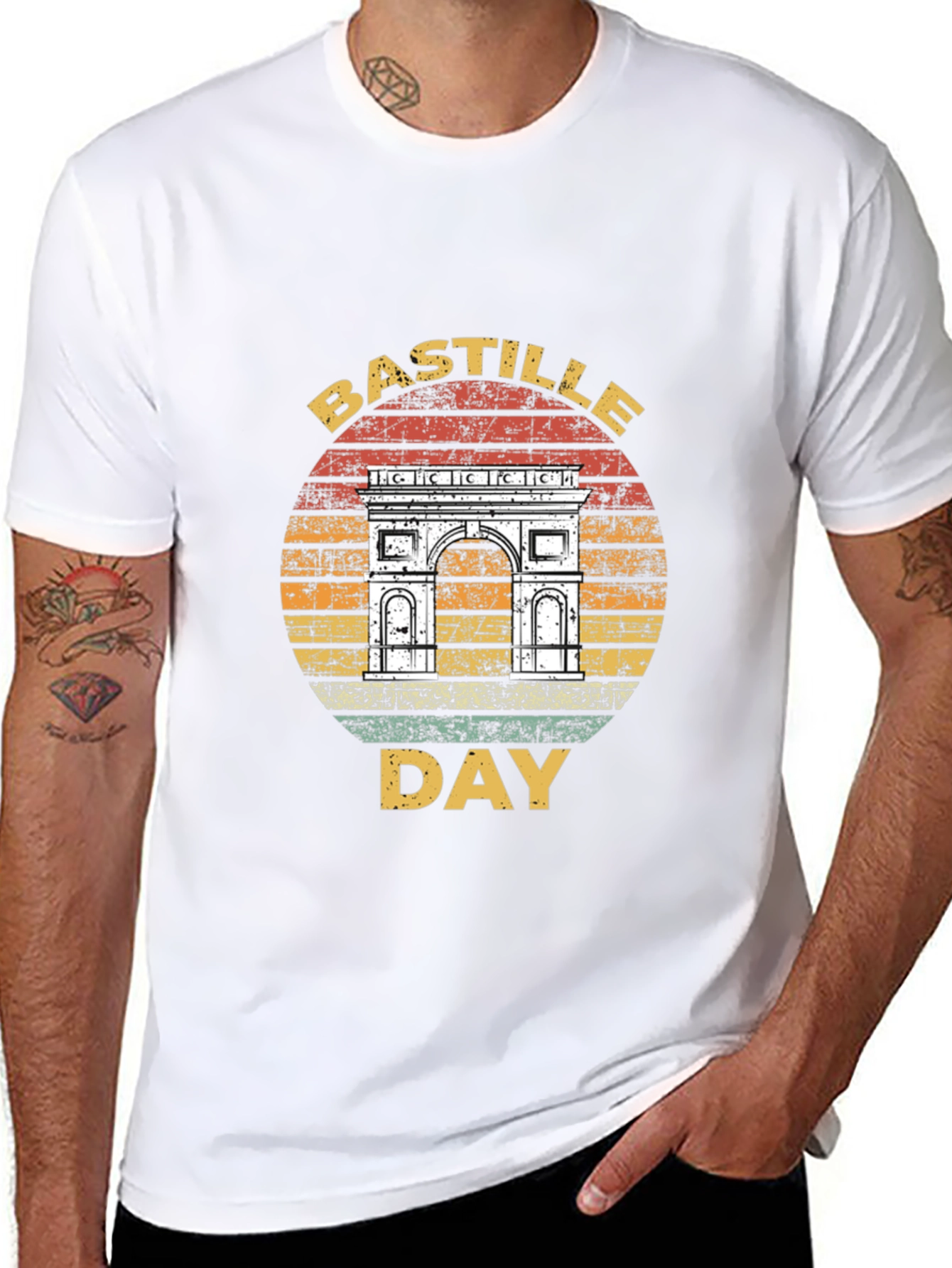 Bastille Day Graphic T-Shirt