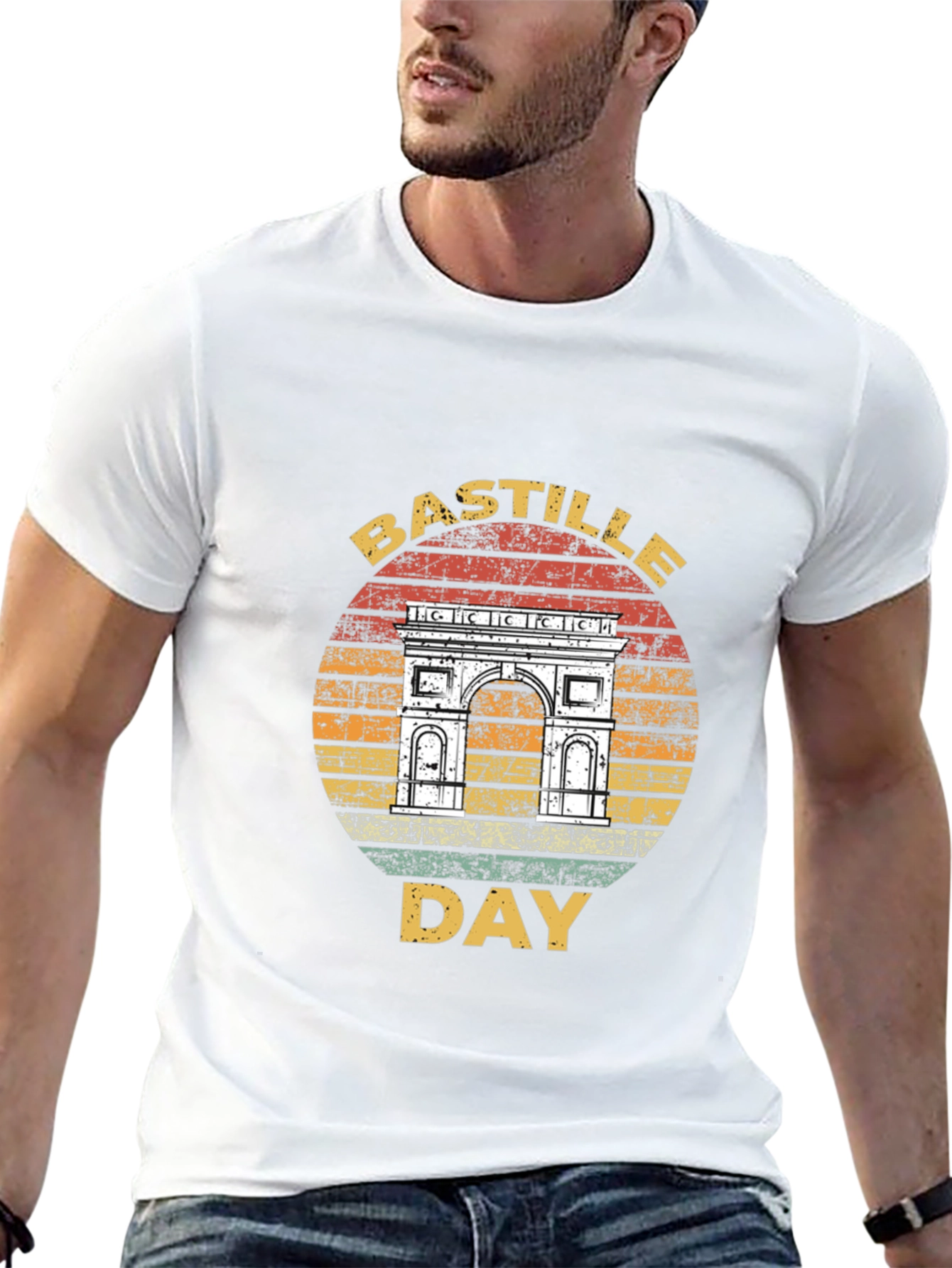 Bastille Day Graphic T-Shirt