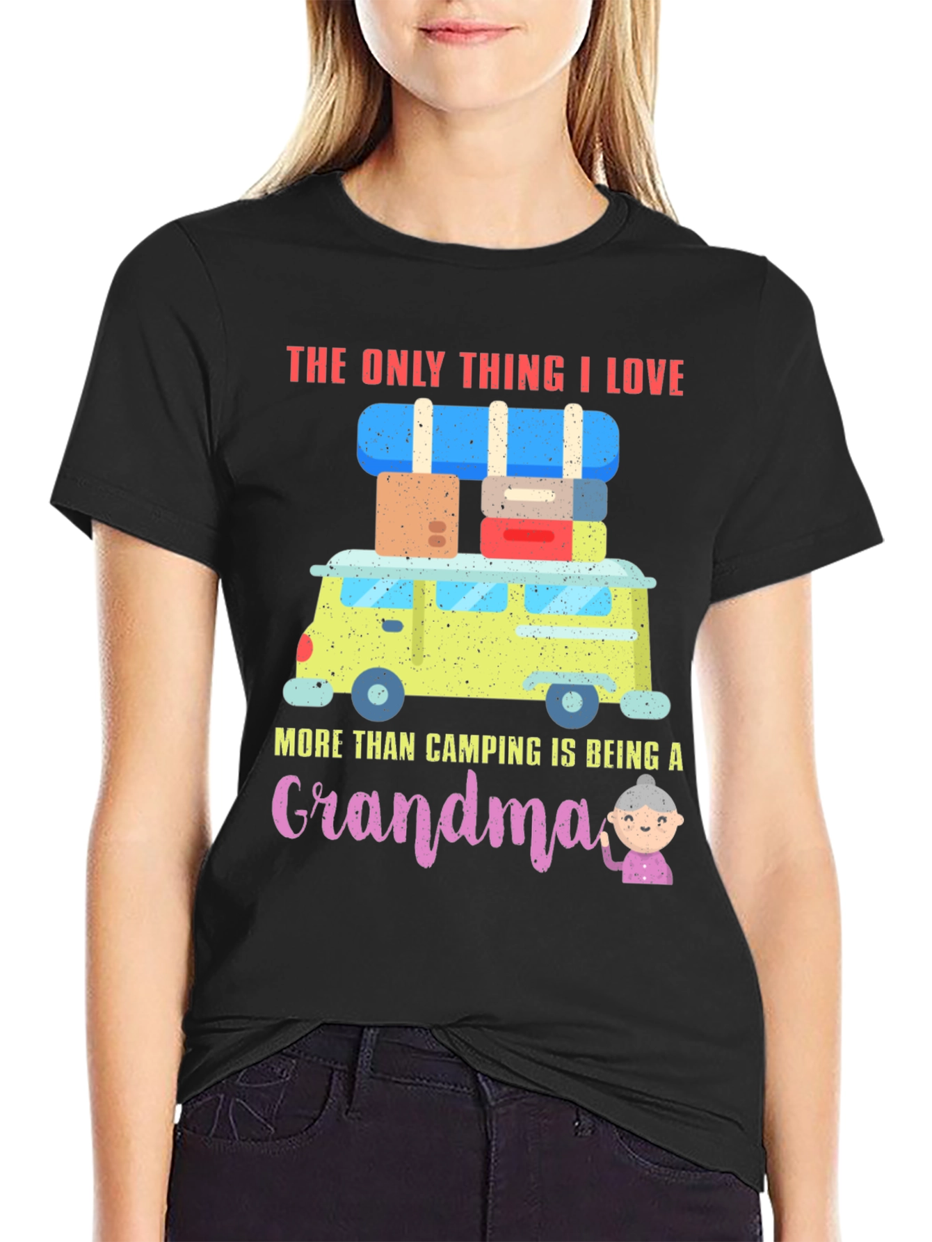 Camping Grandma T-Shirt