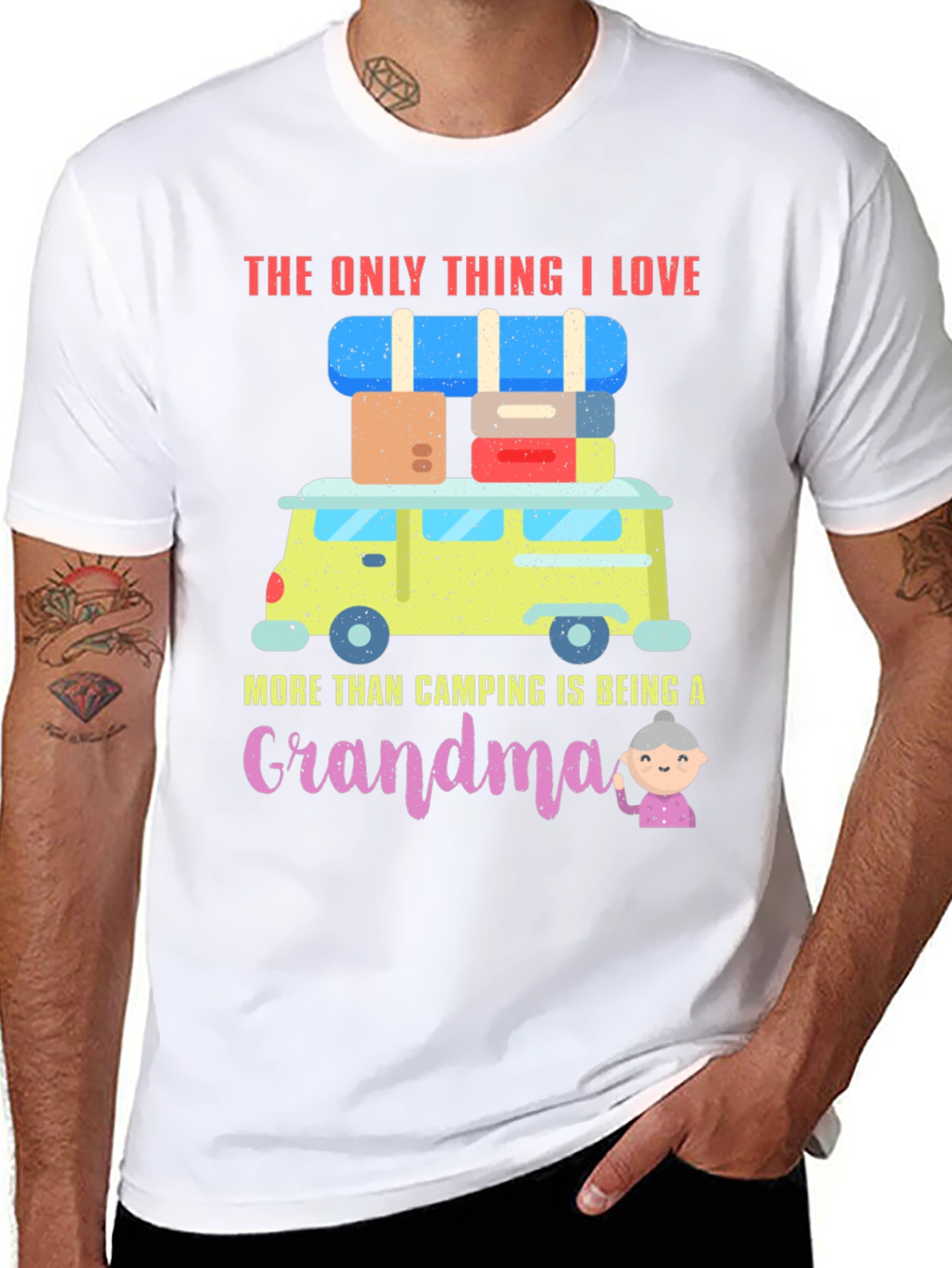 Camping Grandma T-Shirt
