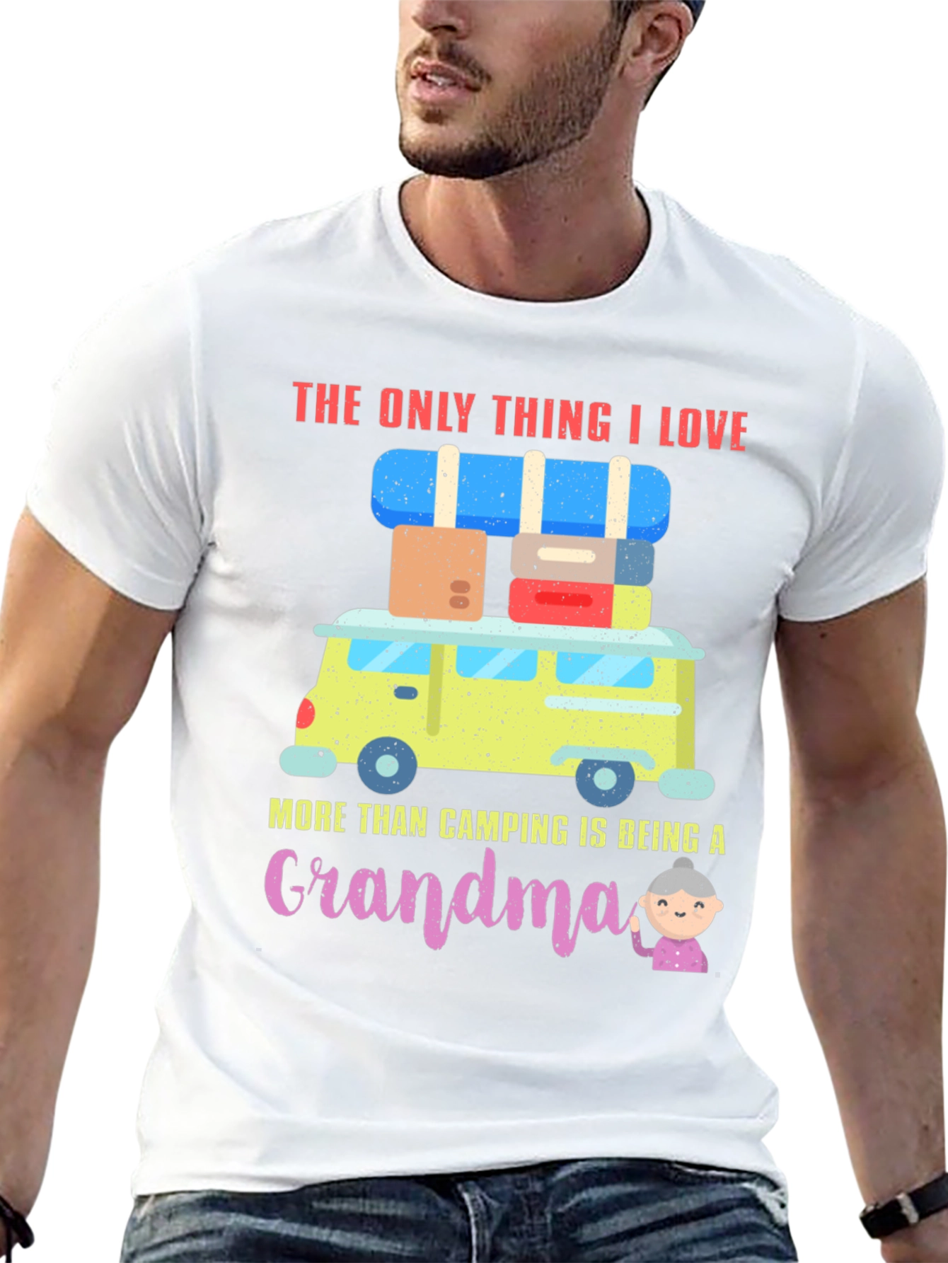 Camping Grandma T-Shirt