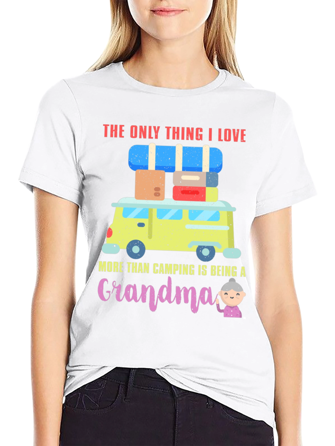Camping Grandma T-Shirt