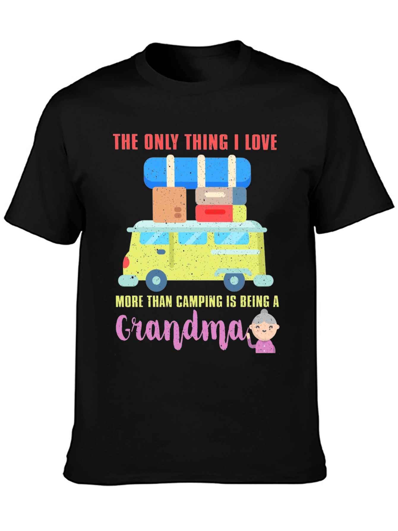 Camping Grandma T-Shirt