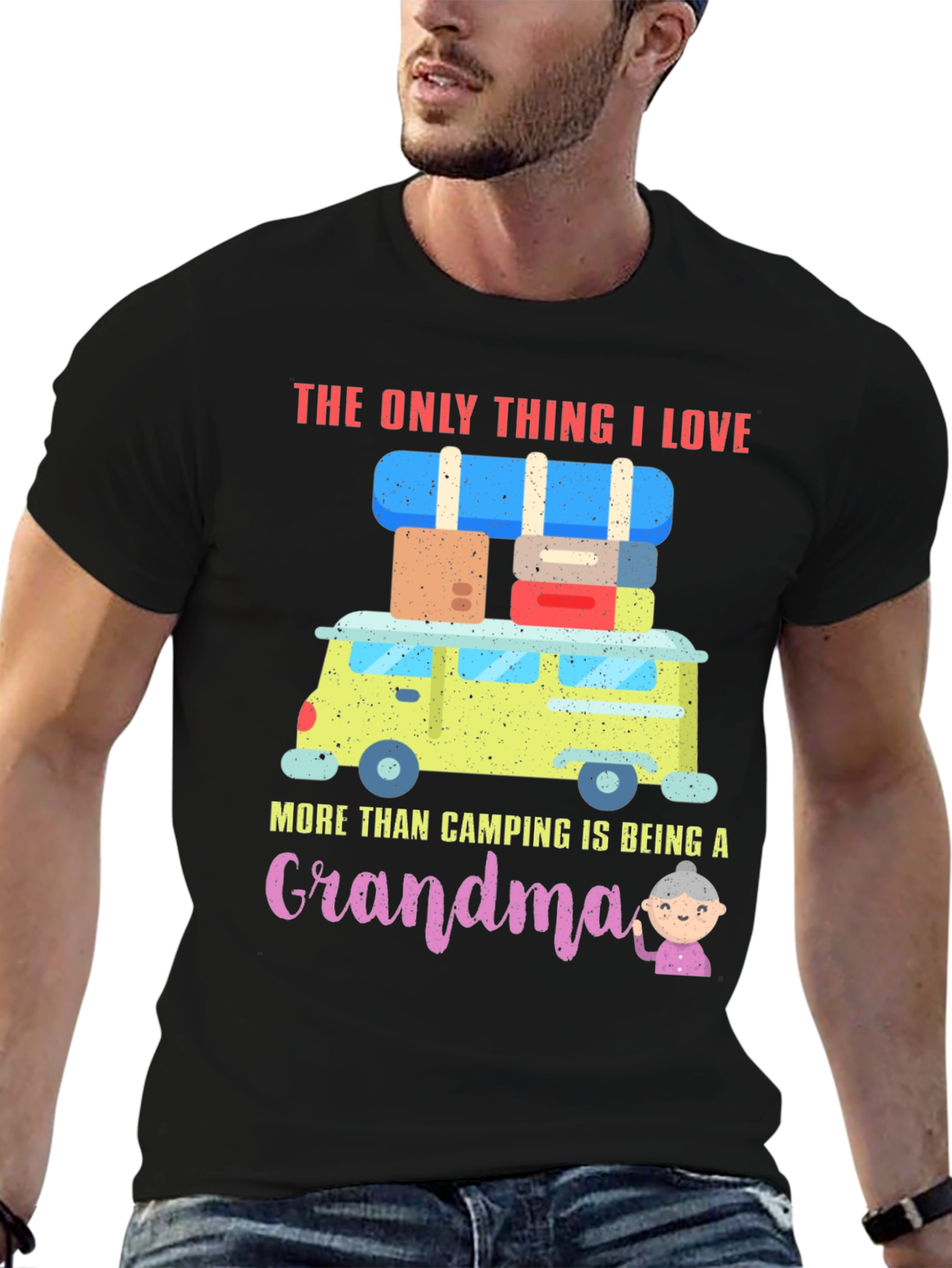 Camping Grandma T-Shirt