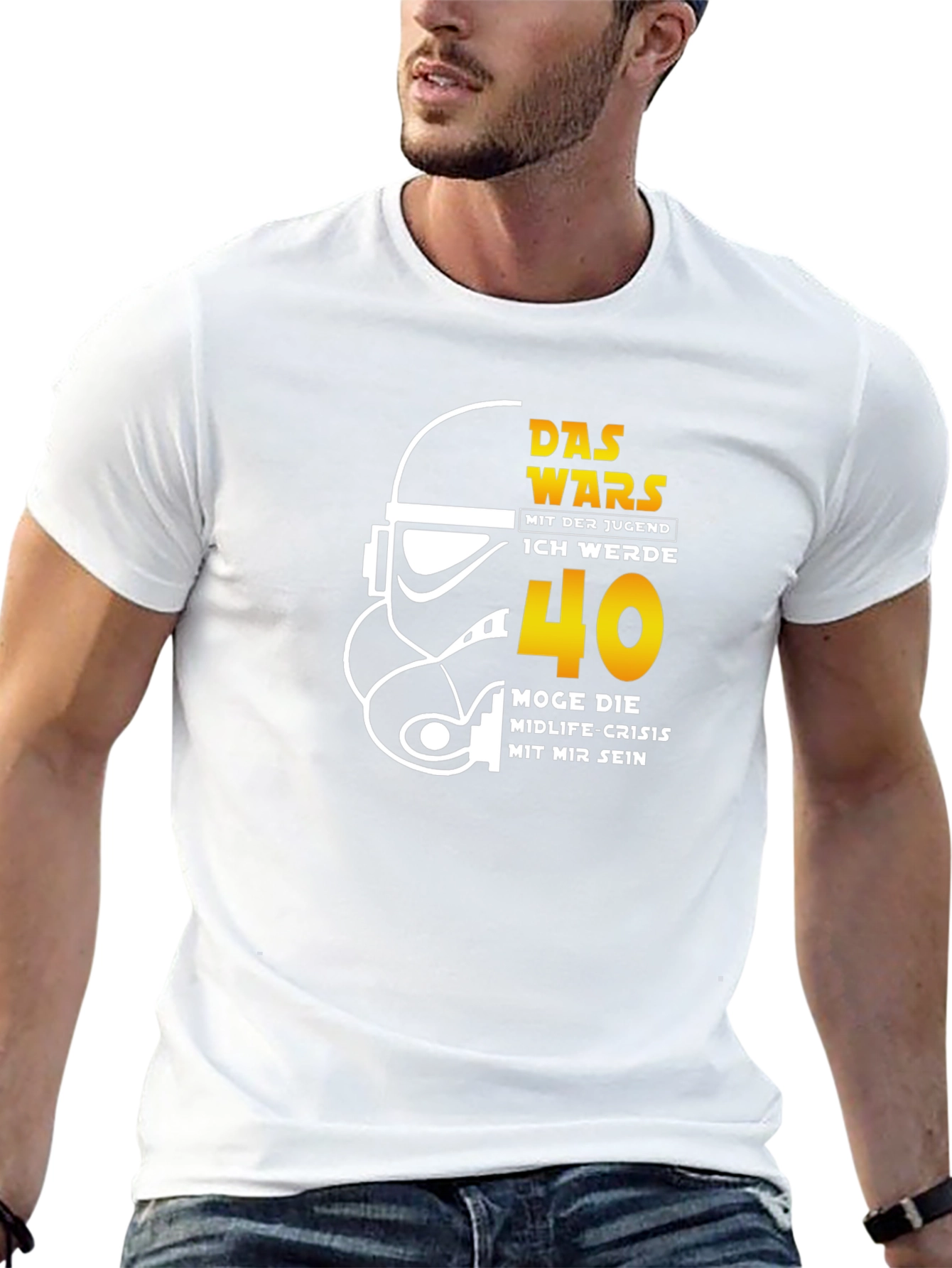 Star Wars 40th Birthday Black T-Shirt
