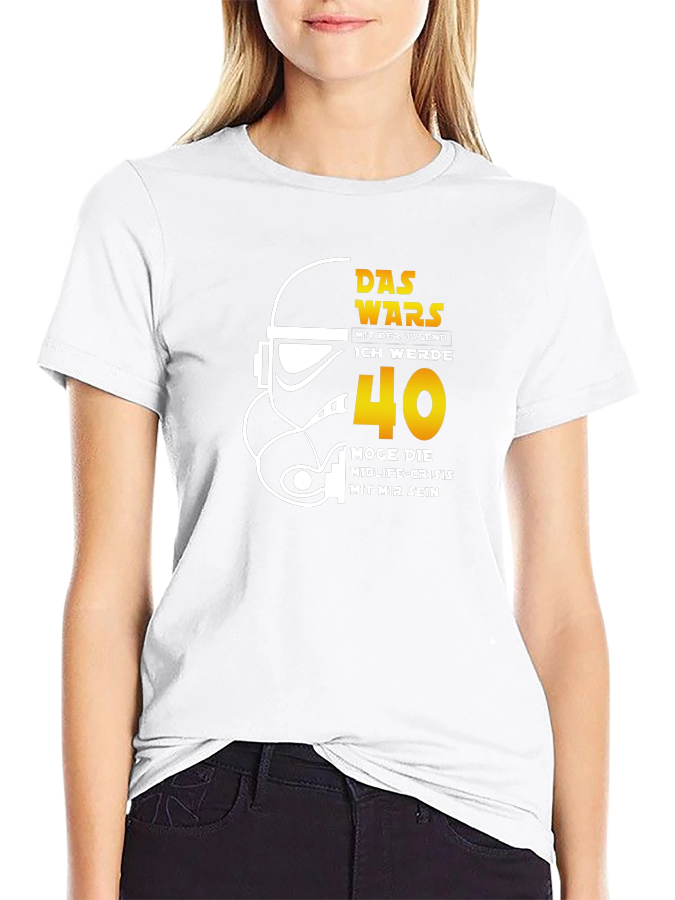 Star Wars 40th Birthday Black T-Shirt