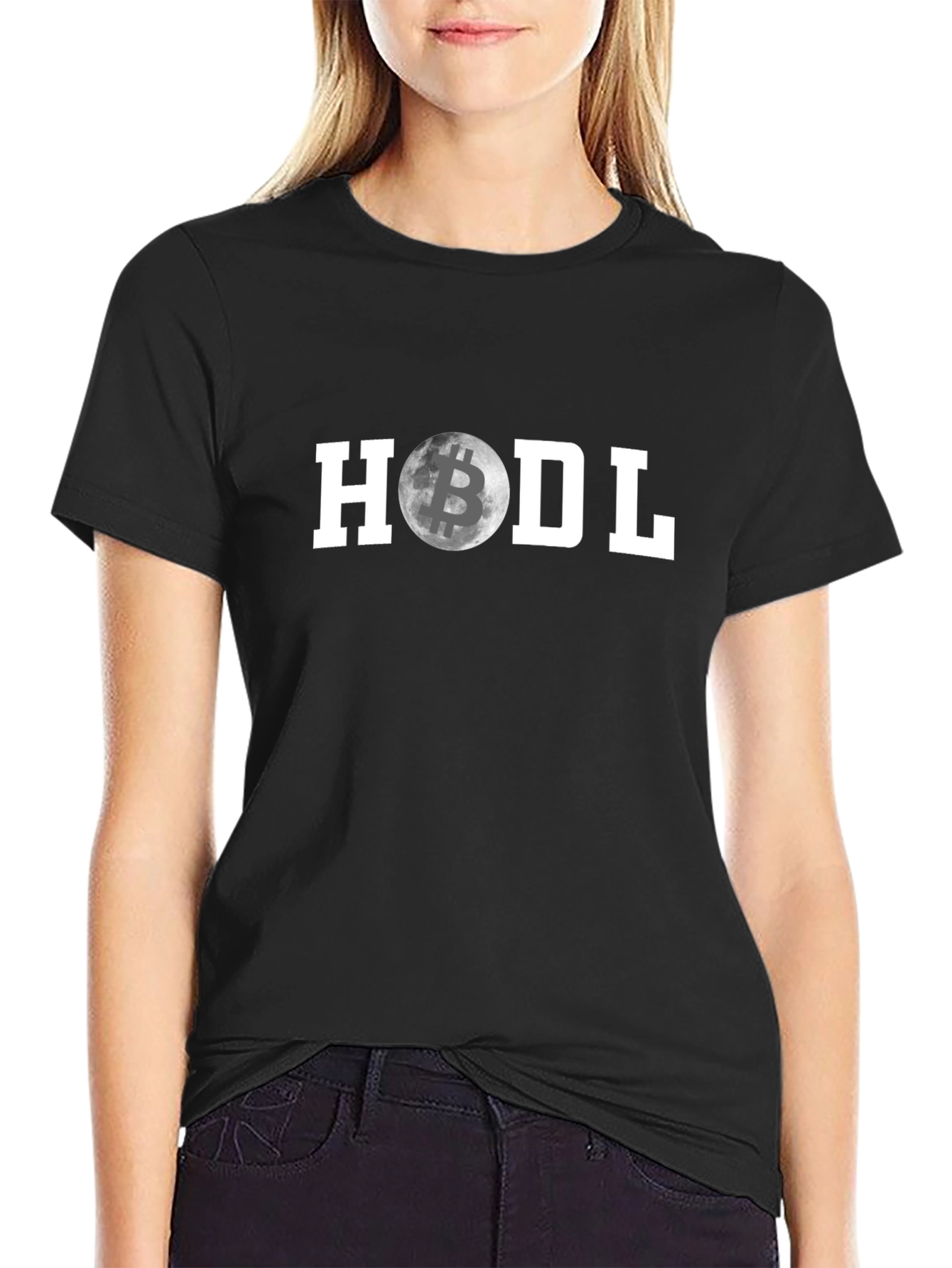 HODL Bitcoin Moon T-Shirt - Crypto Investor Tee