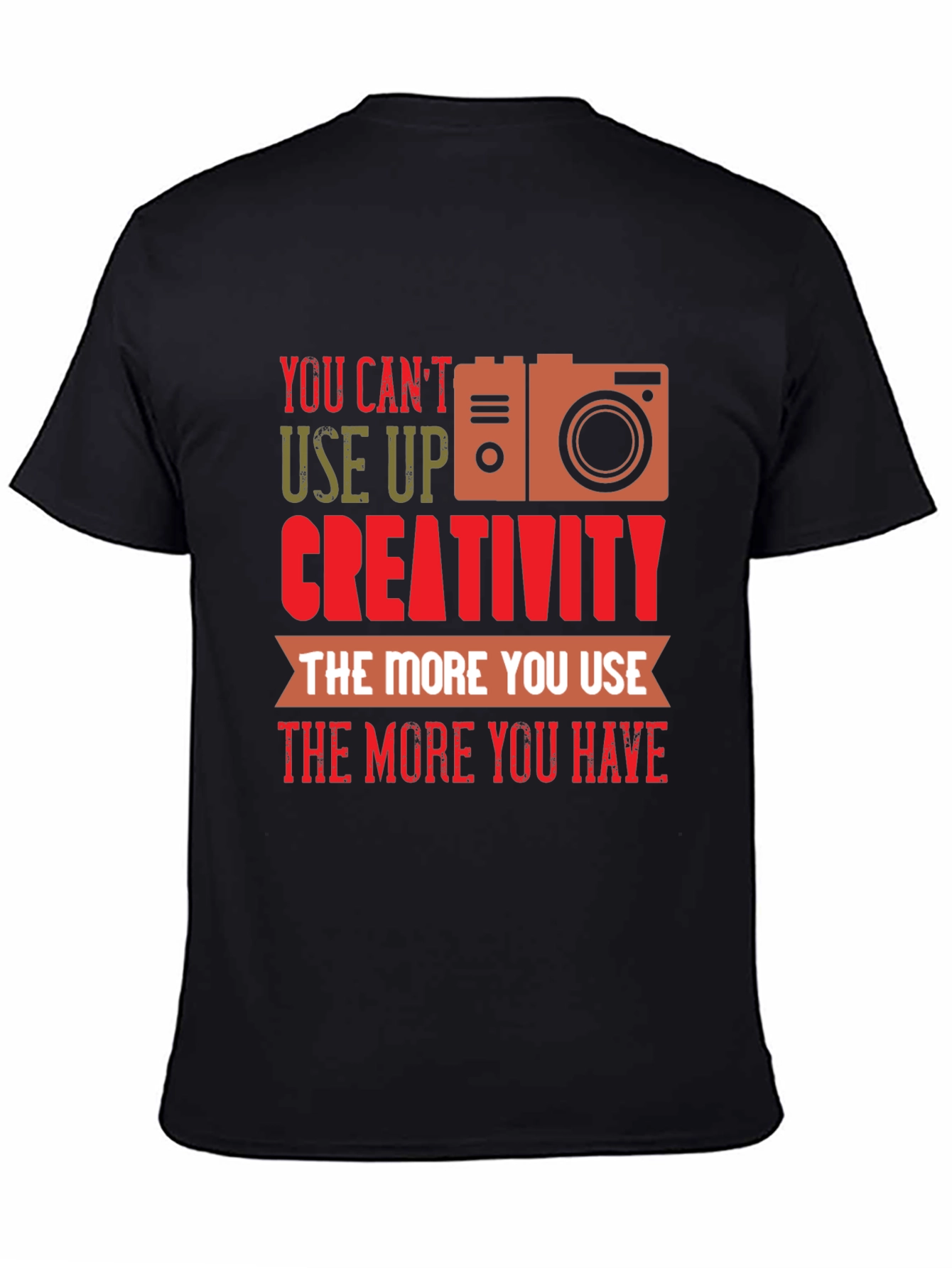 Creativity Camera Graphic T-Shirt