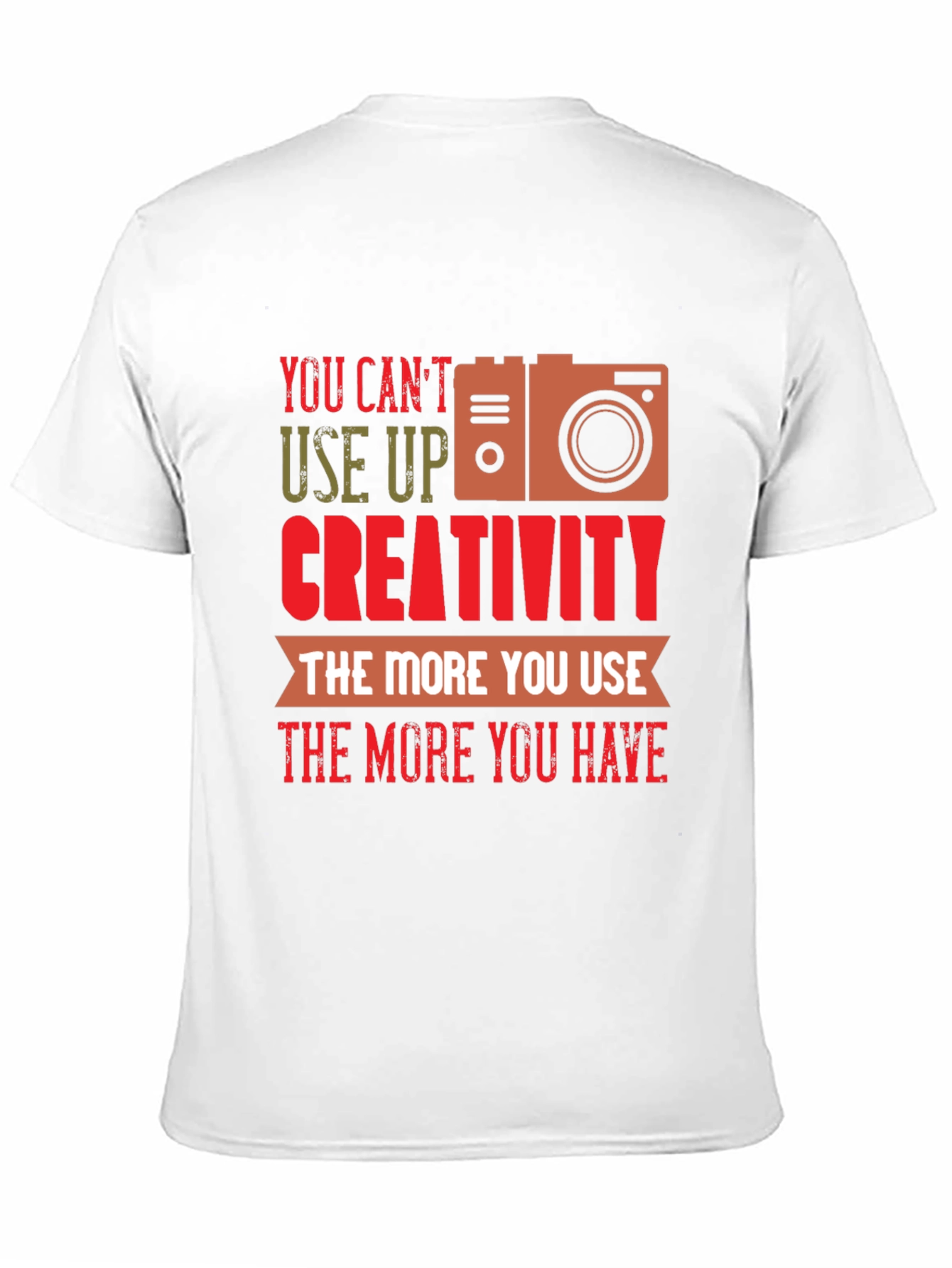Creativity Camera Graphic T-Shirt