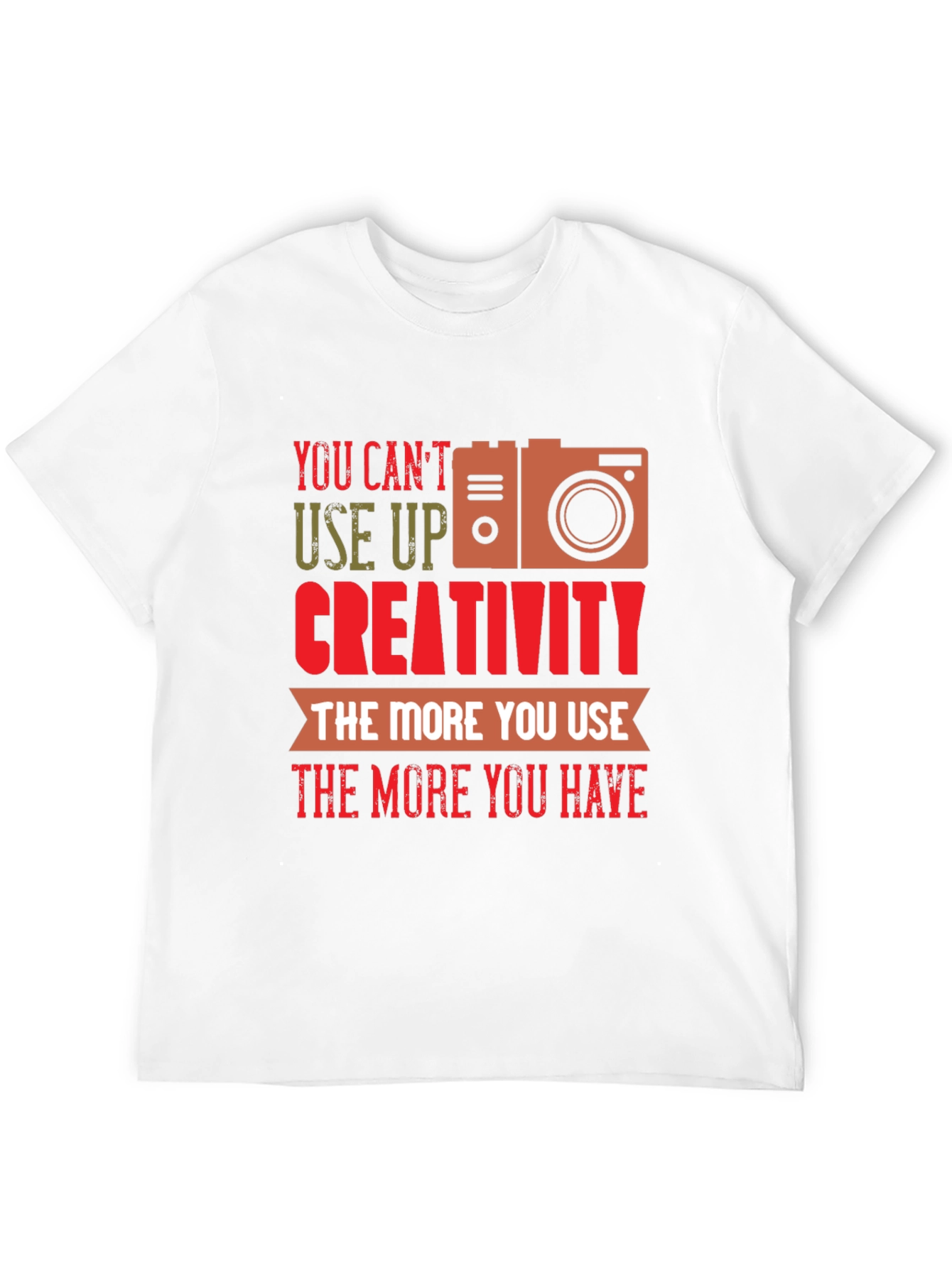 Creativity Camera Graphic T-Shirt