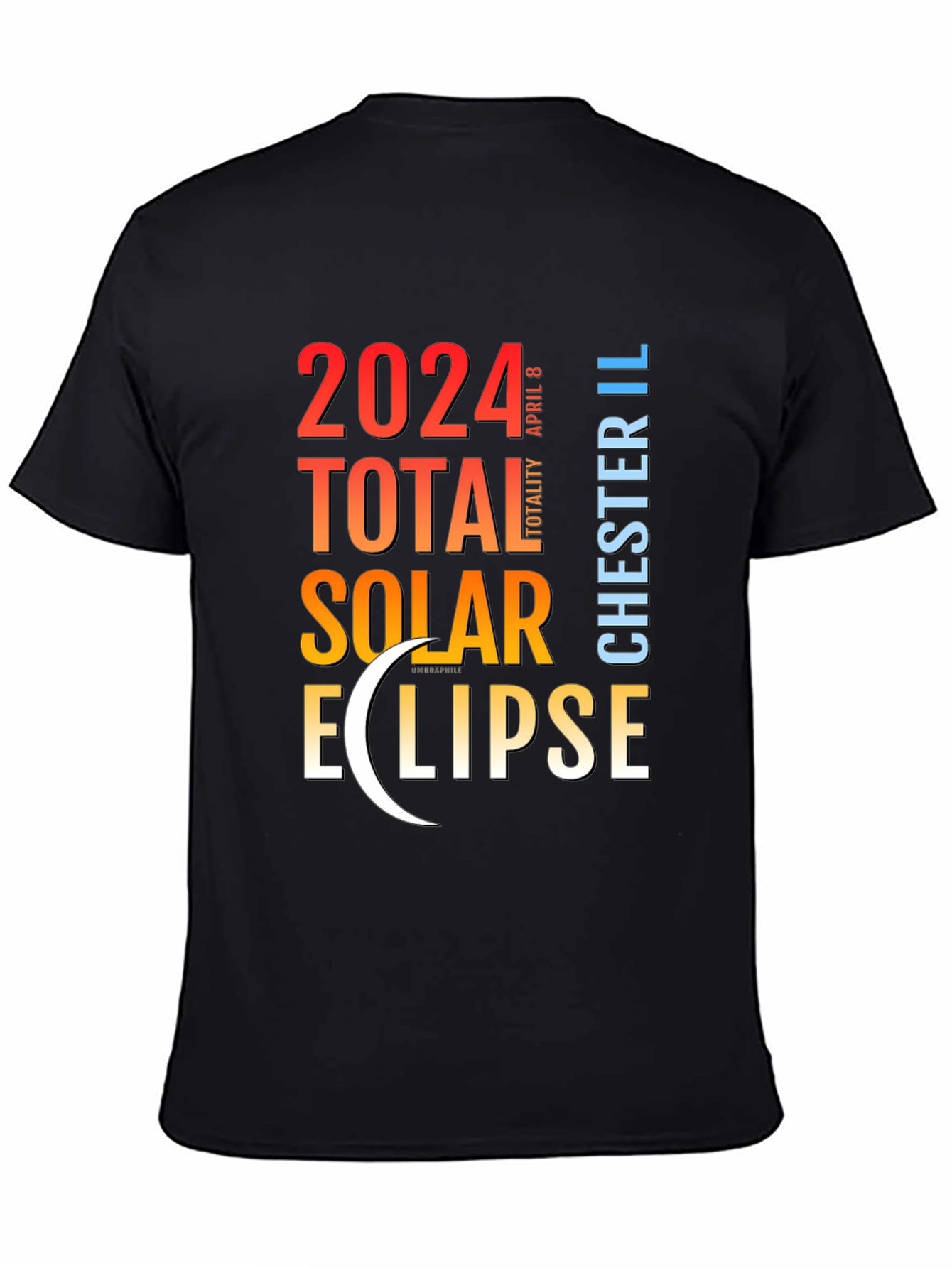 2024 Total Solar Eclipse Chester IL T-Shirt