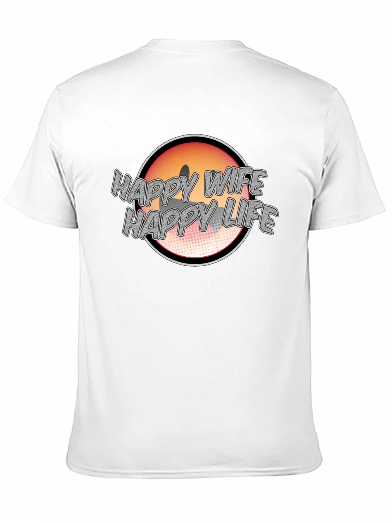 Happy Wife Happy Life Graphic Tee