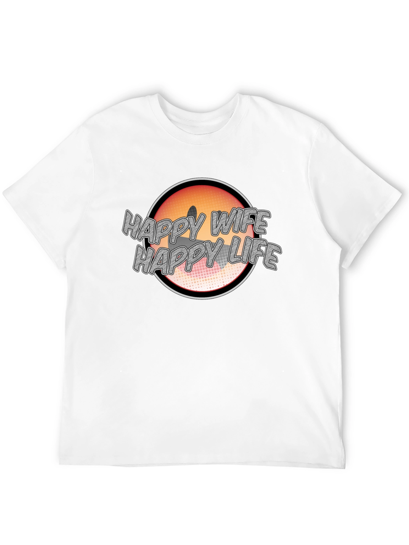 Happy Wife Happy Life Graphic Tee