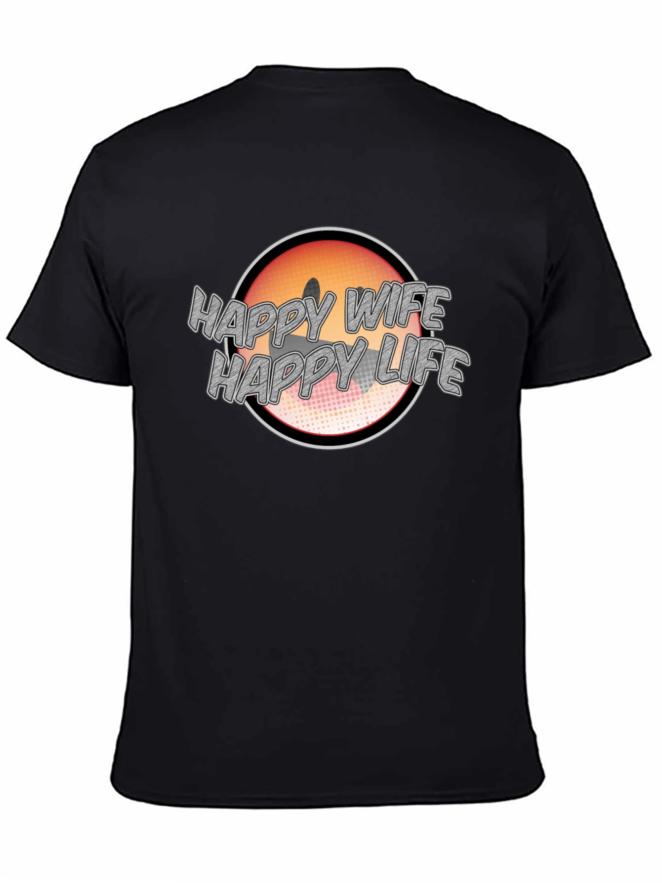 Happy Wife Happy Life Graphic Tee