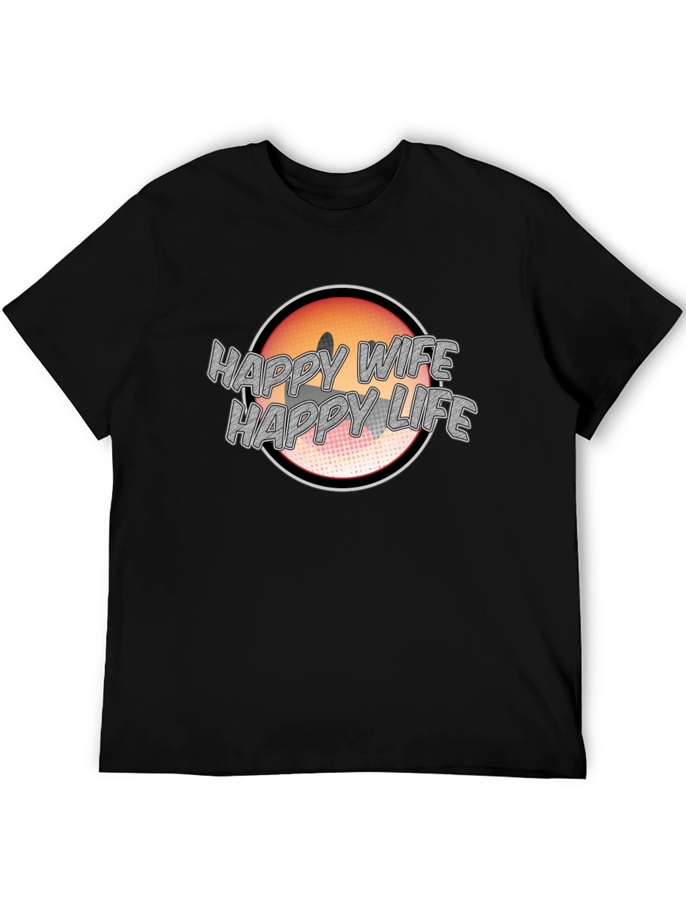 Happy Wife Happy Life Graphic Tee