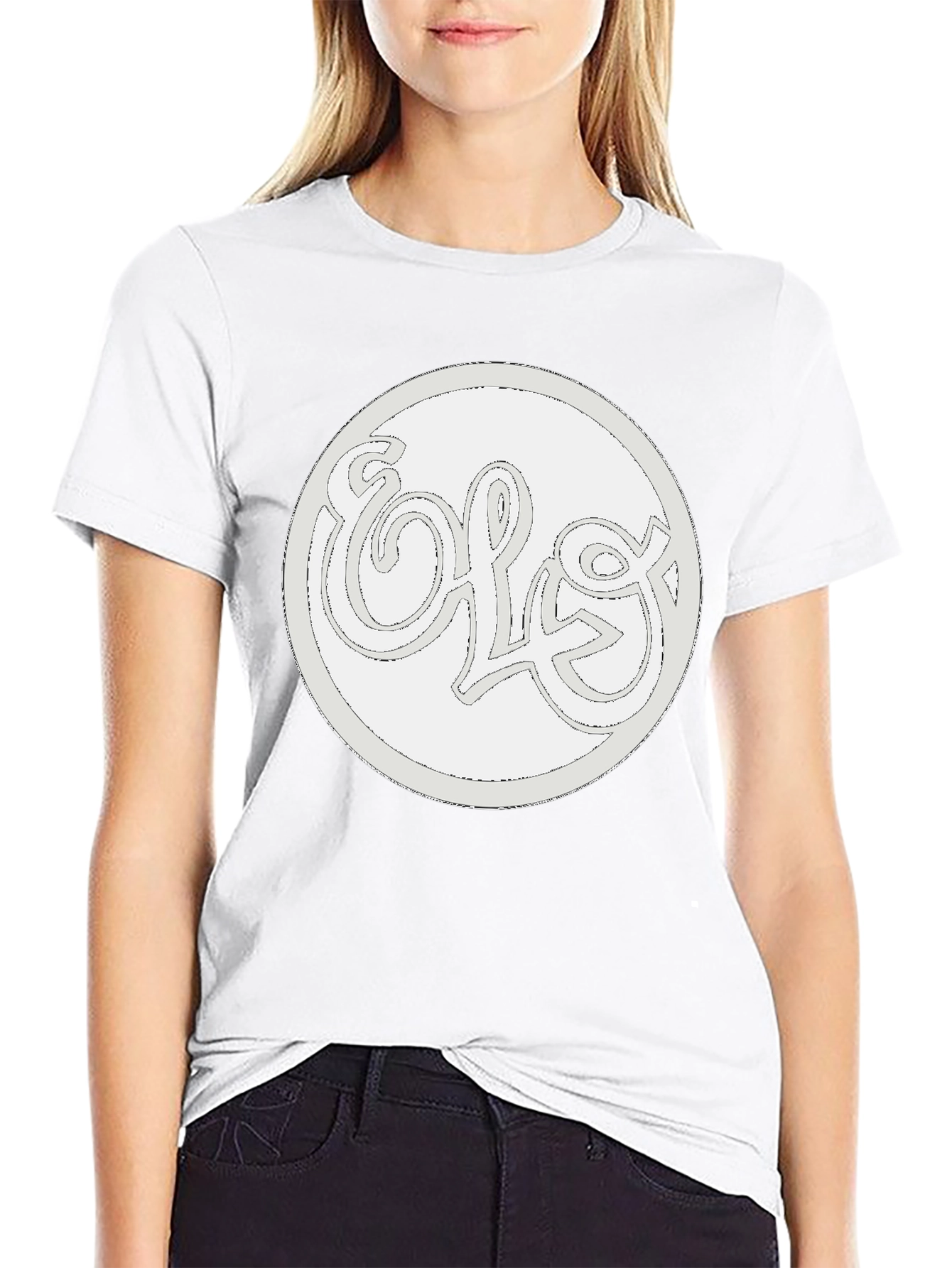 ELO Logo Black T-Shirt - Classic Rock Band