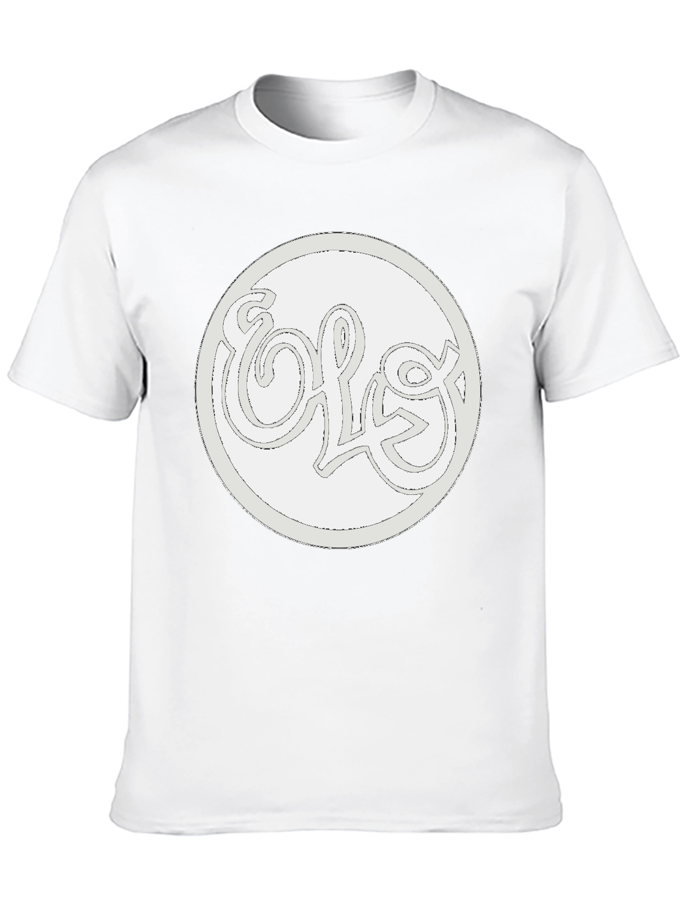 ELO Logo Black T-Shirt - Classic Rock Band