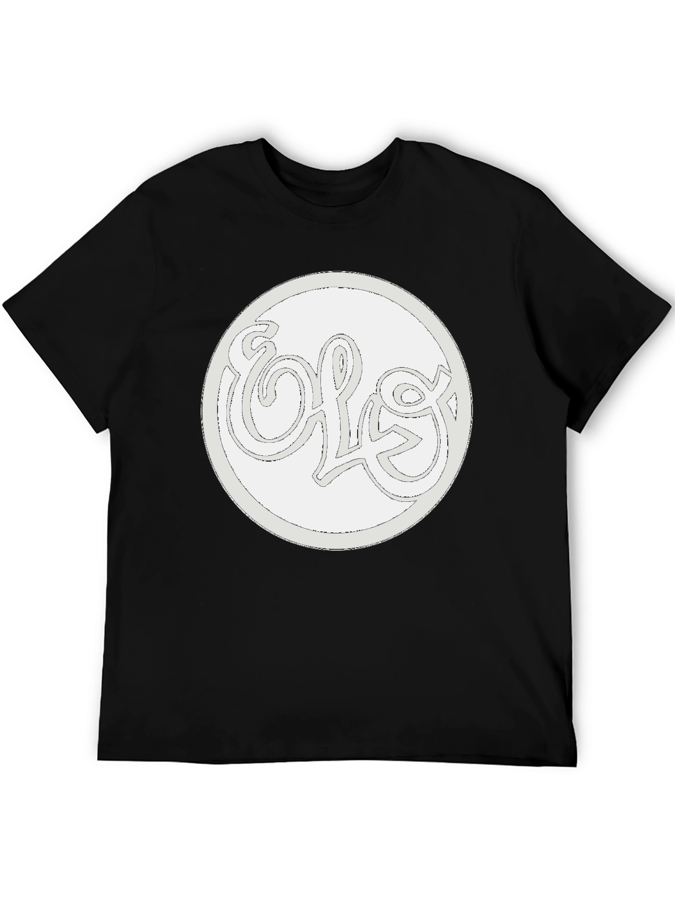 ELO Logo Black T-Shirt - Classic Rock Band