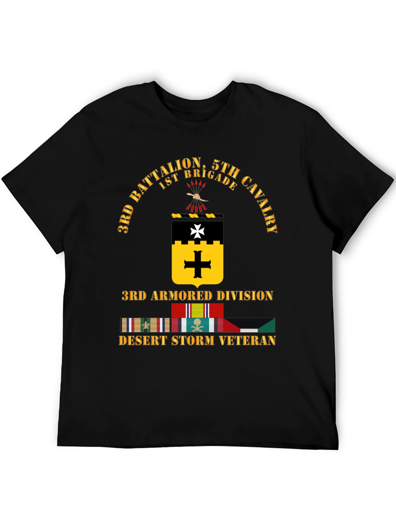 3rd Armored Division Desert Storm Veteran T-Shirt