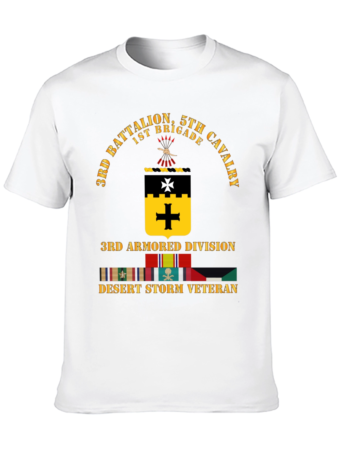 3rd Armored Division Desert Storm Veteran T-Shirt