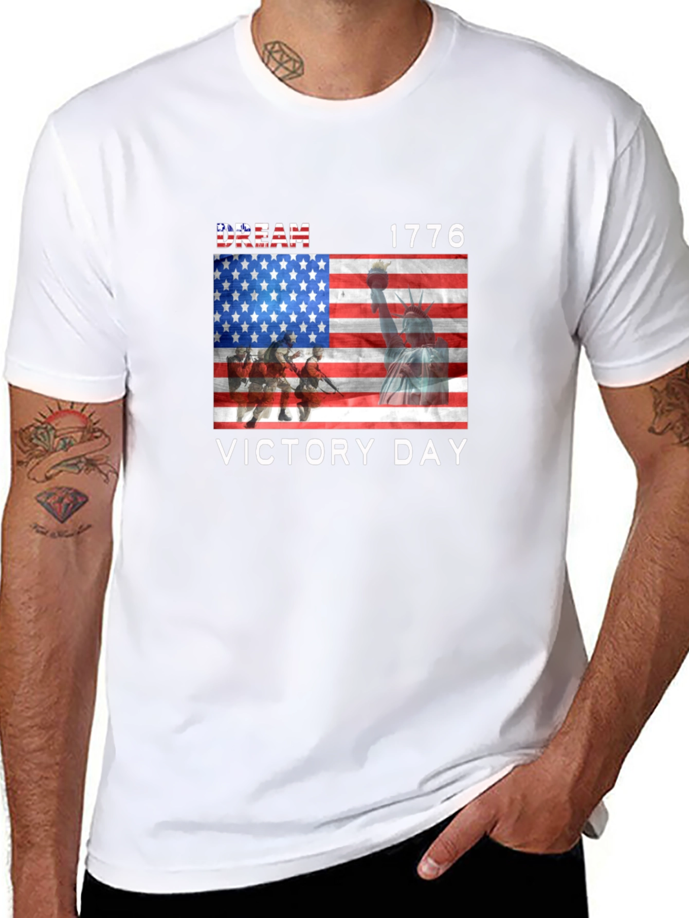 1776 Victory Day T-Shirt - American Dream Tee