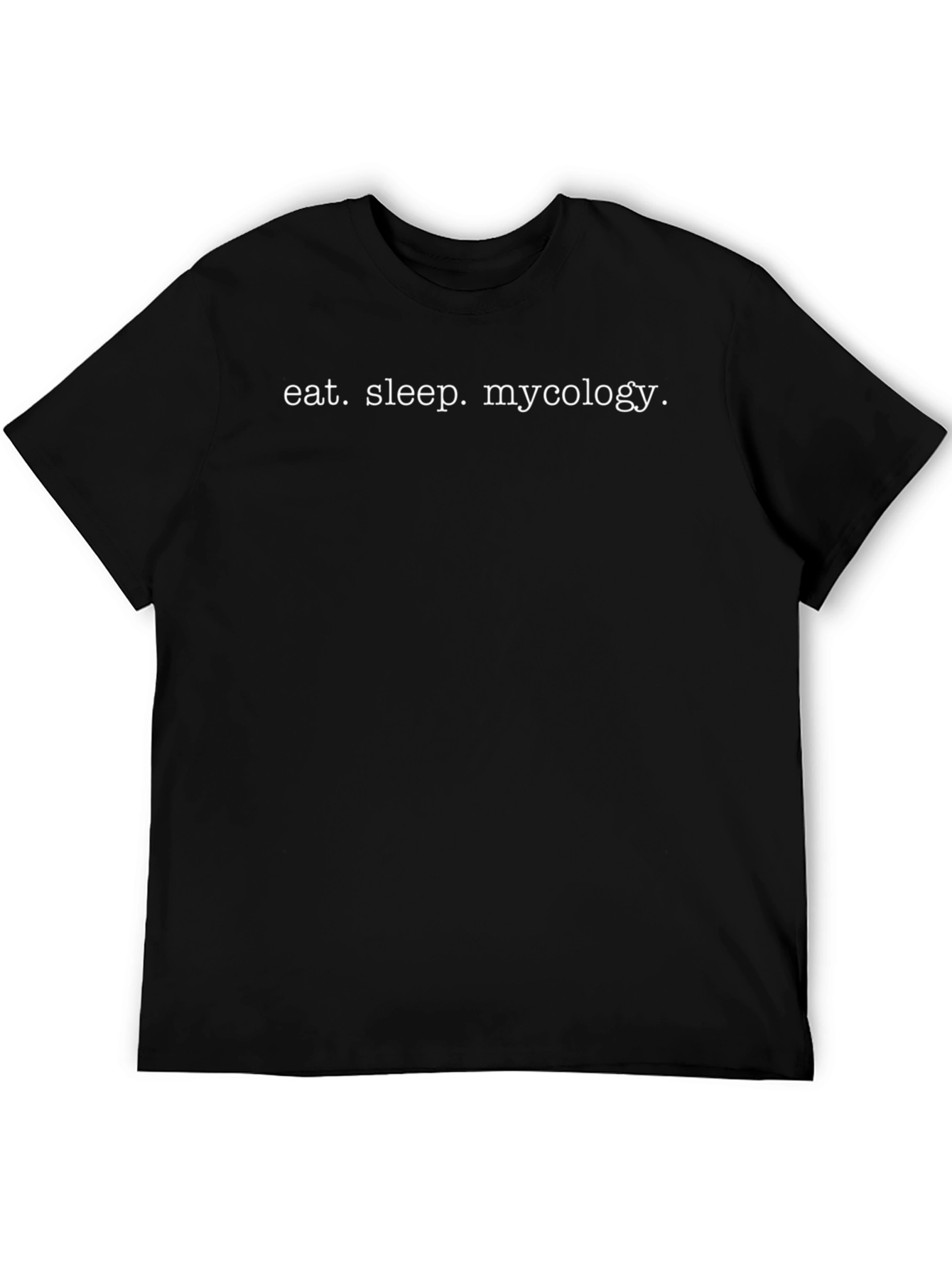 Eat Sleep Mycology Black Tee