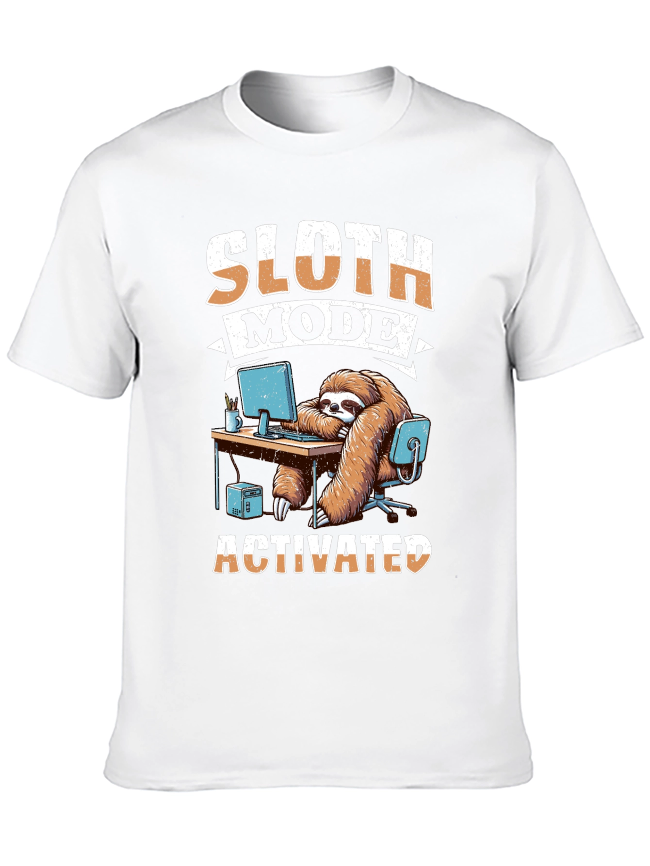 Sloth Mode Activated Graphic T-Shirt