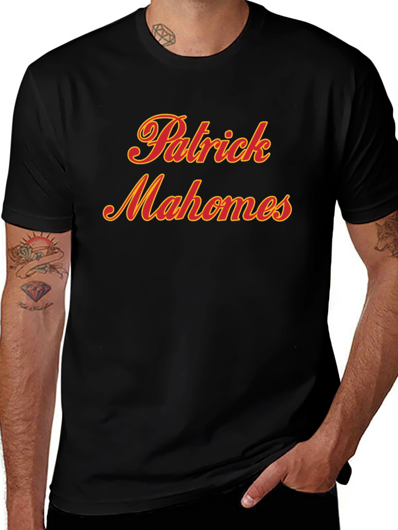 Patrick Mahomes Graphic Tee - Black